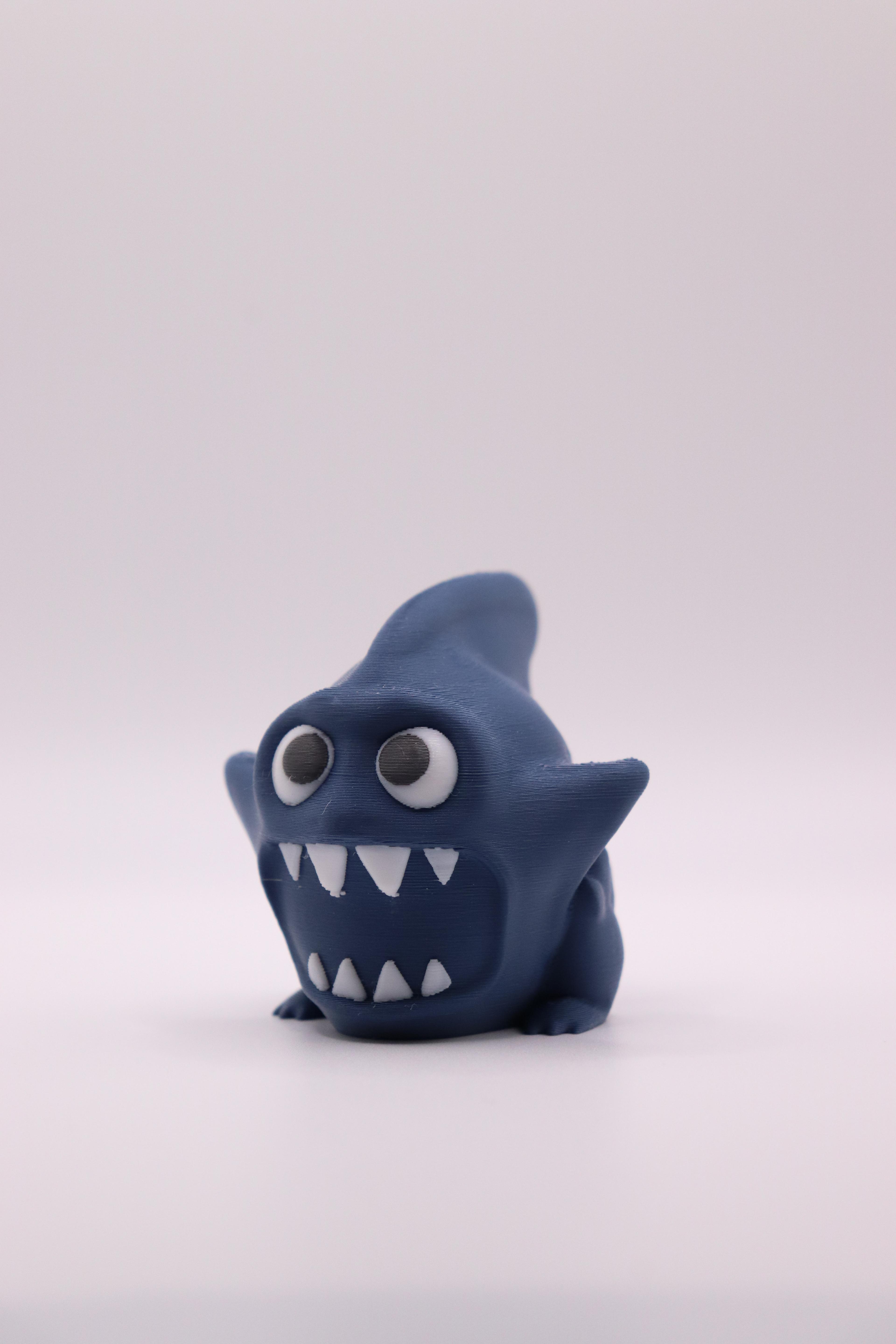 Shark Monster Figure 3d model