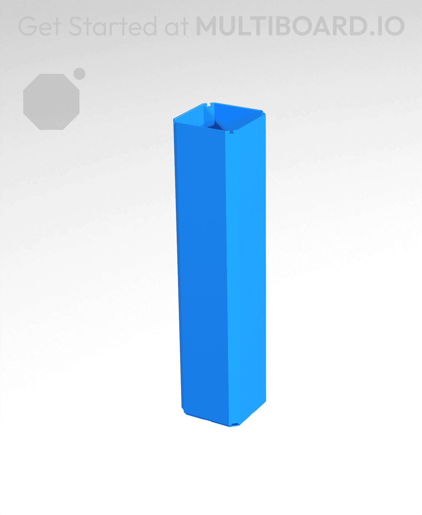 1x1x4 - Bin - Multibin Insert 3d model