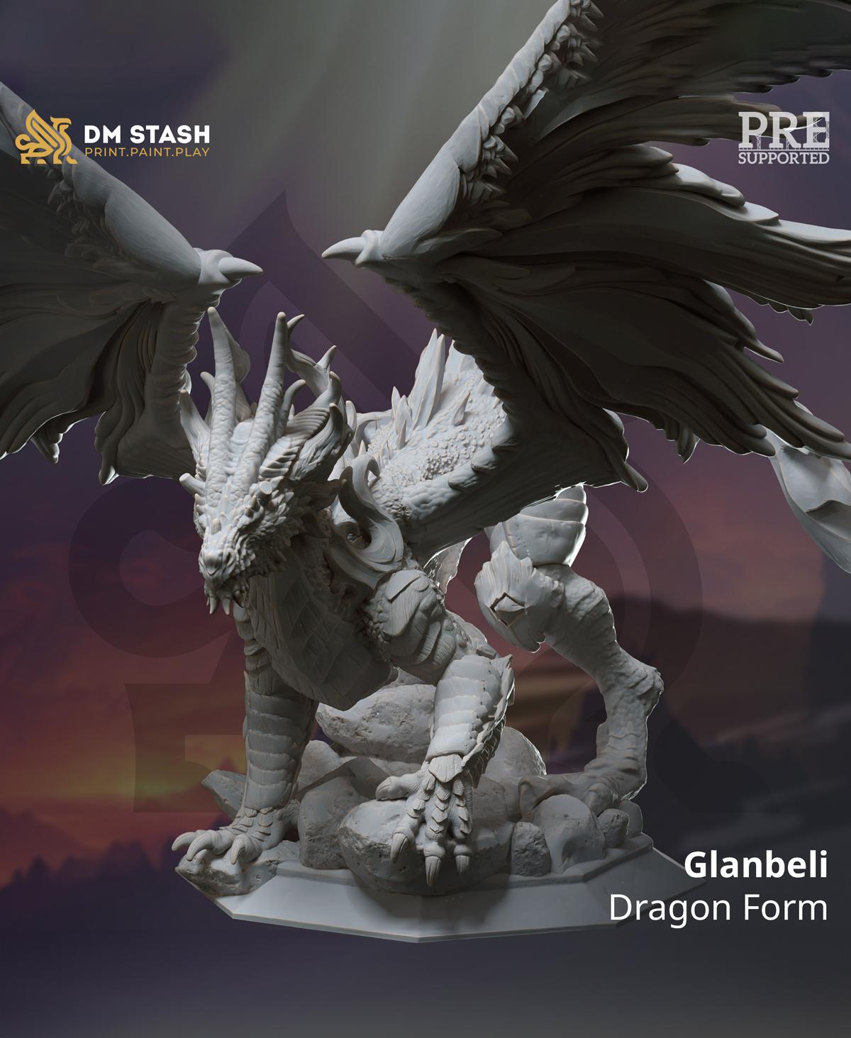 Glanbeli (Dragon) 3d model