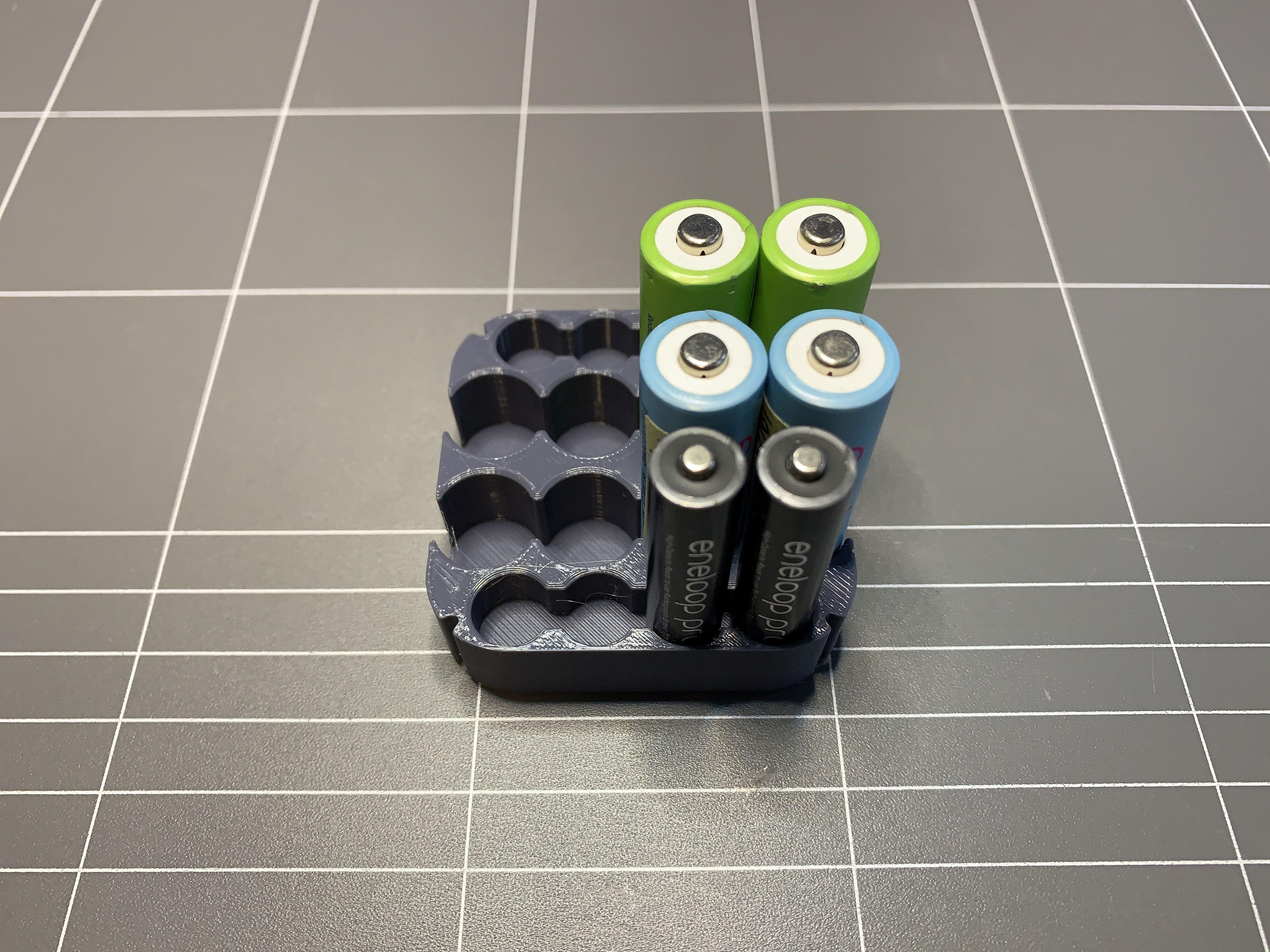 Batteries Stand 3d model