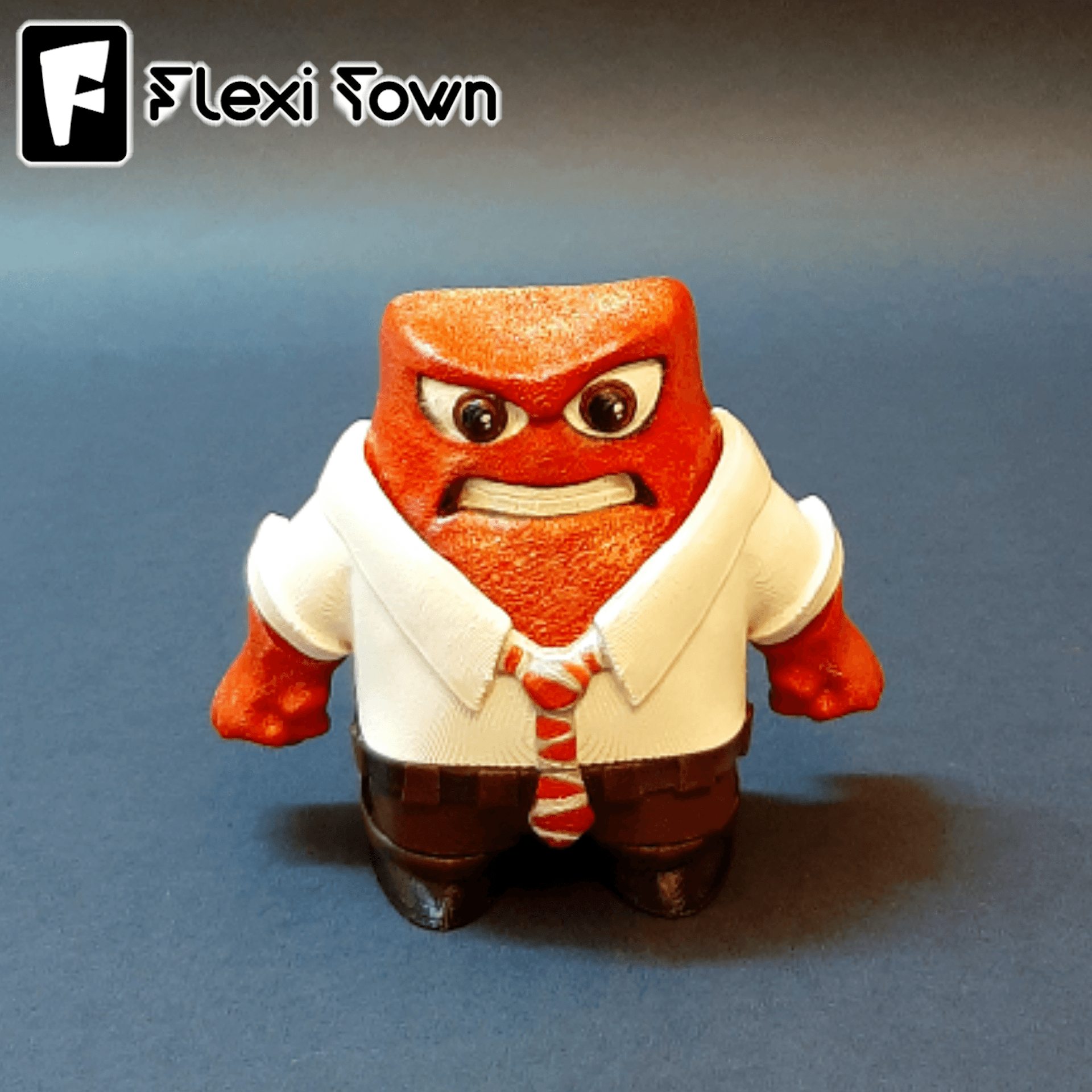 Flexi Print-in-Place Anger 3d model