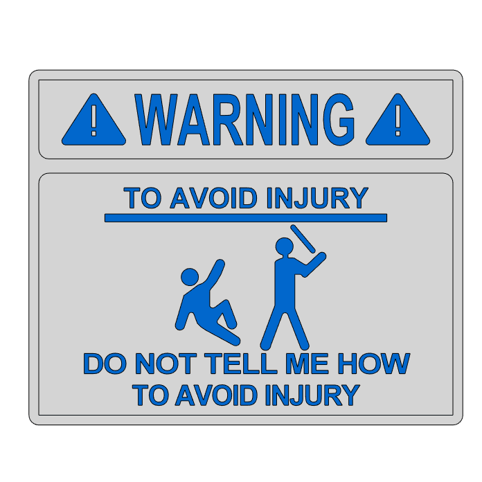 Warning sign board 2 3d model