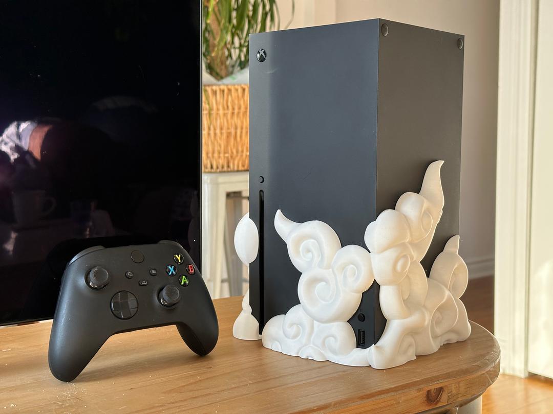 Xbox Series X Cloud Dock Print In Place 3d Model By Holoprops On Thangs