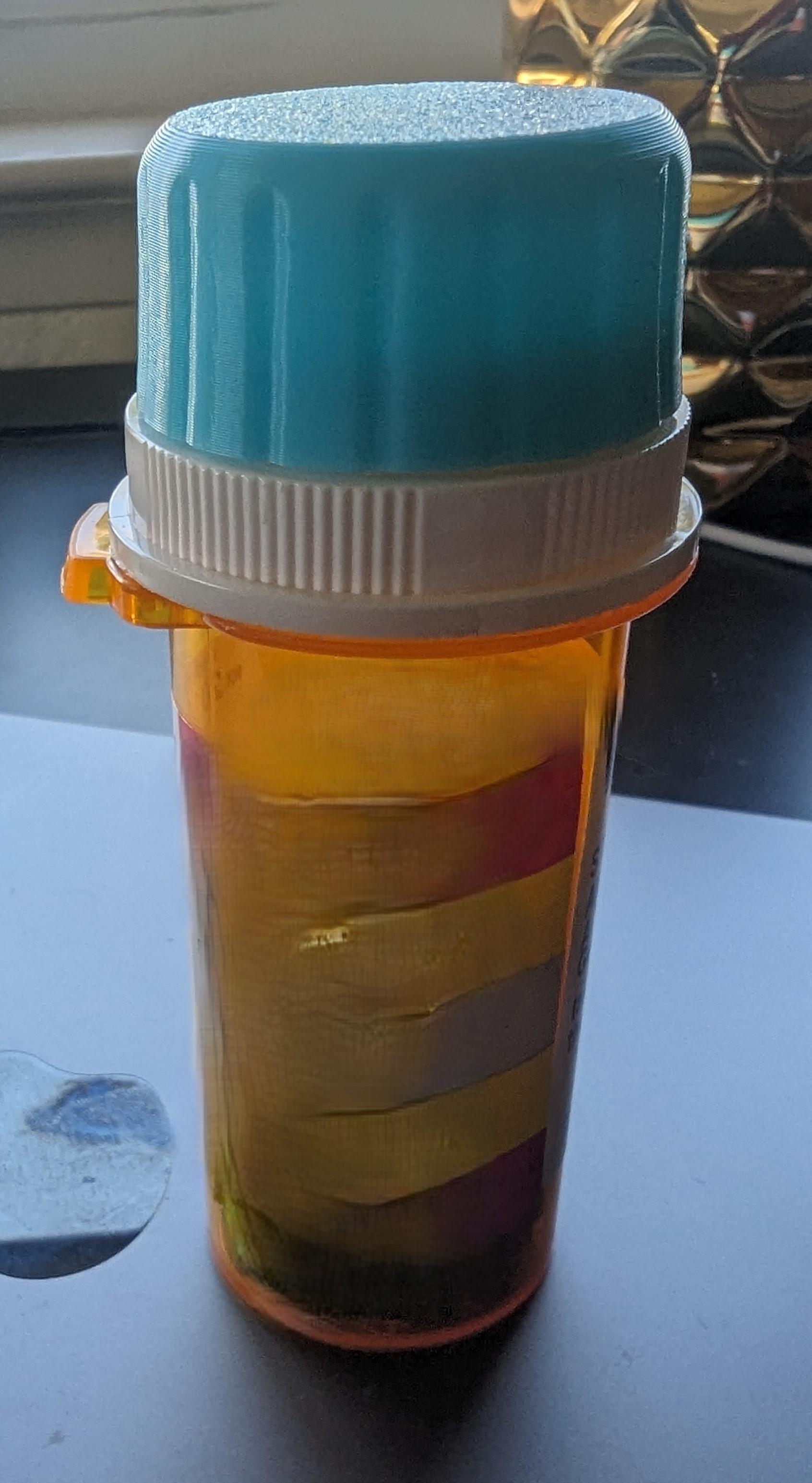 Pill Bottle Storage Lid, Walmart 3d model