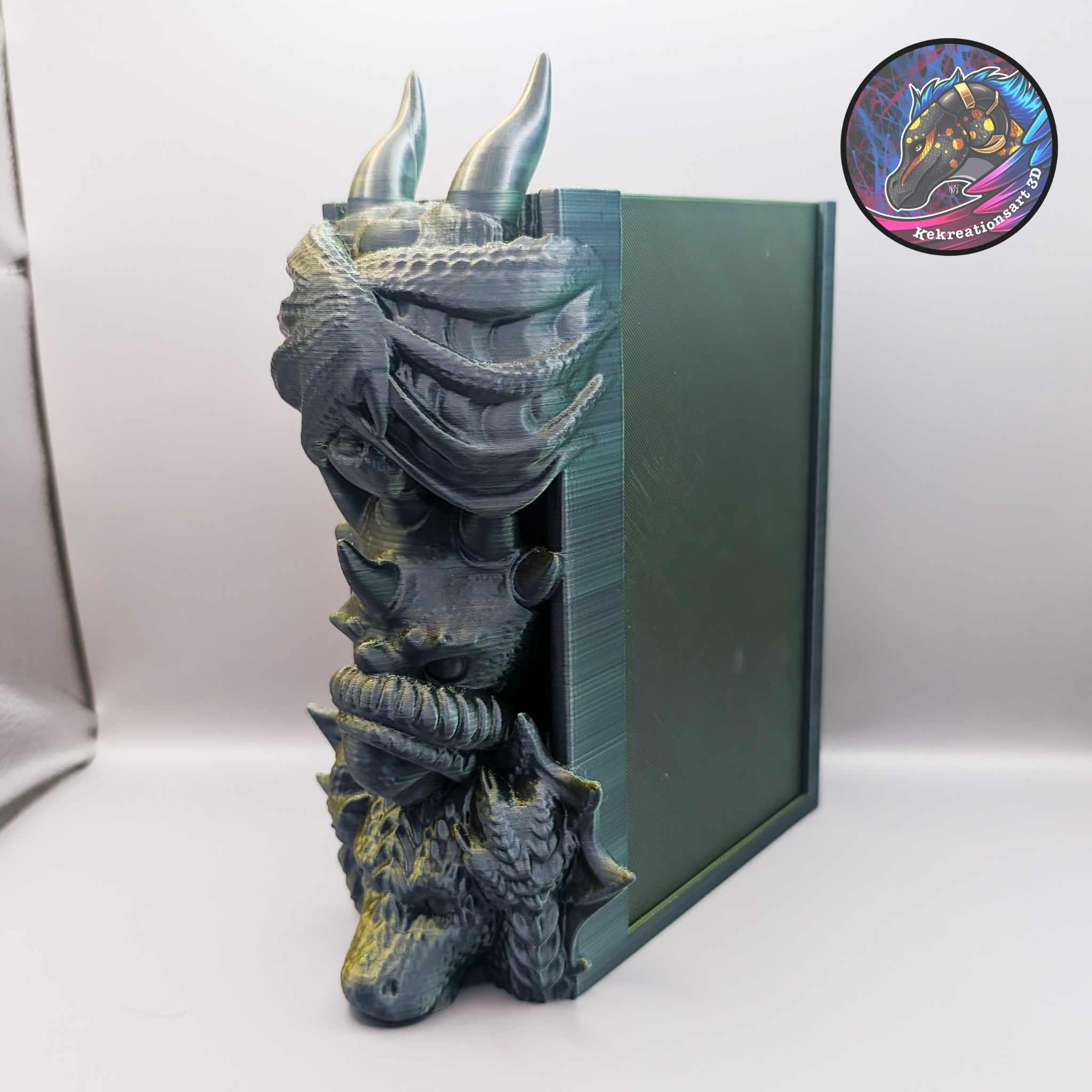 No Evil Dragon Book Nook 3d model