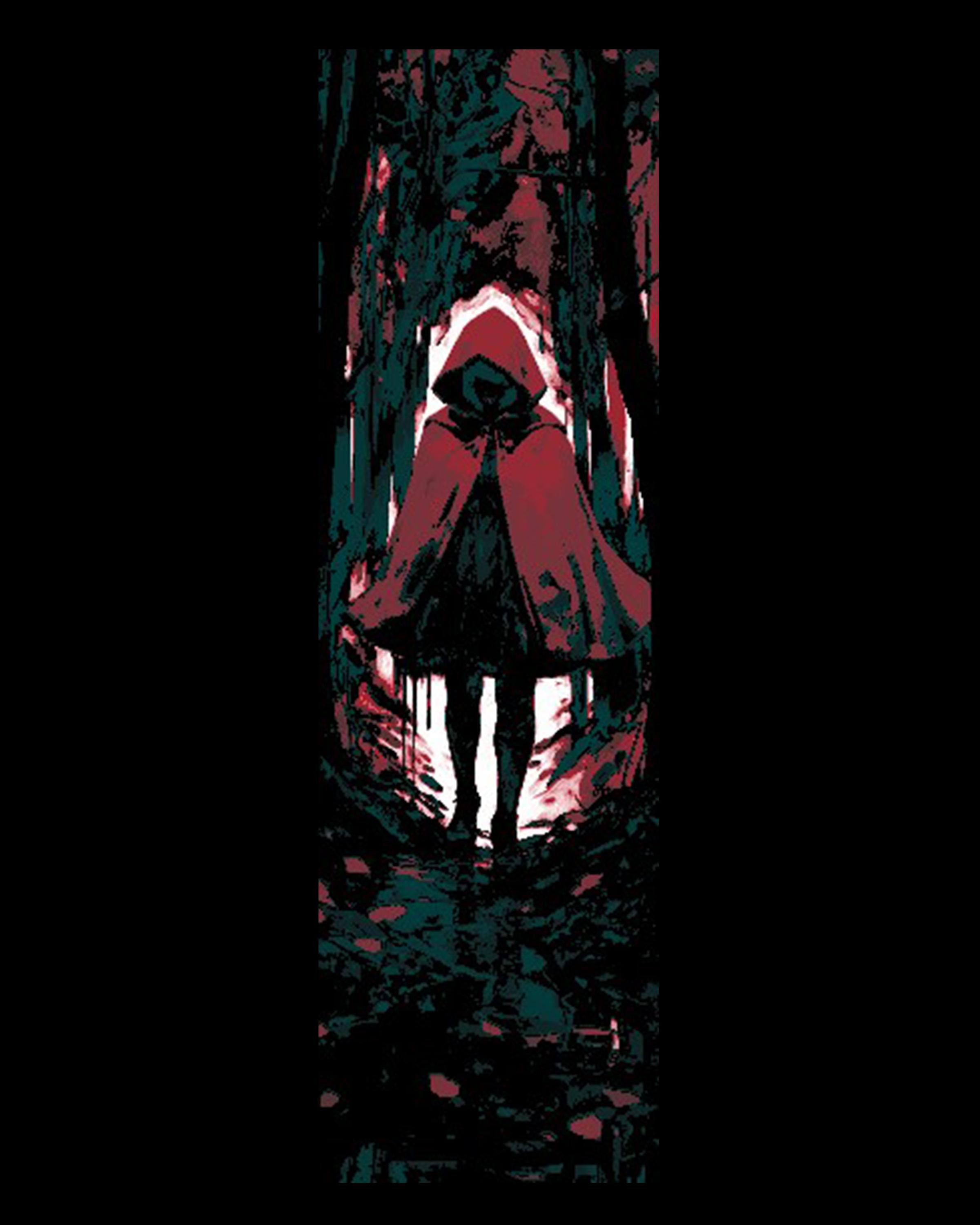 Dark Tales of Little Red Riding Hood in the Oppressive Forest - Set of bookmarks 3d model