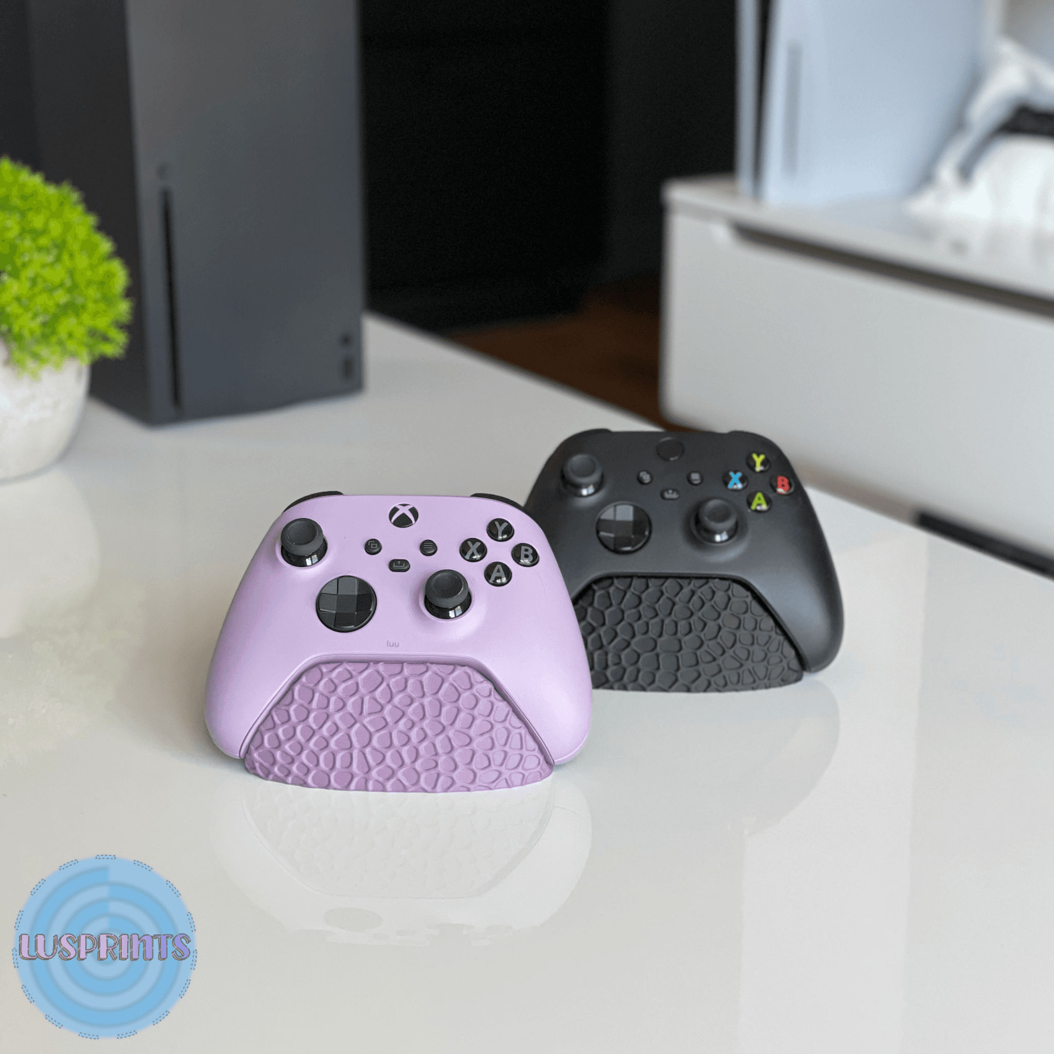 Xbox Series S/X Voronoi Controller Stand 🟢🎮 3d model
