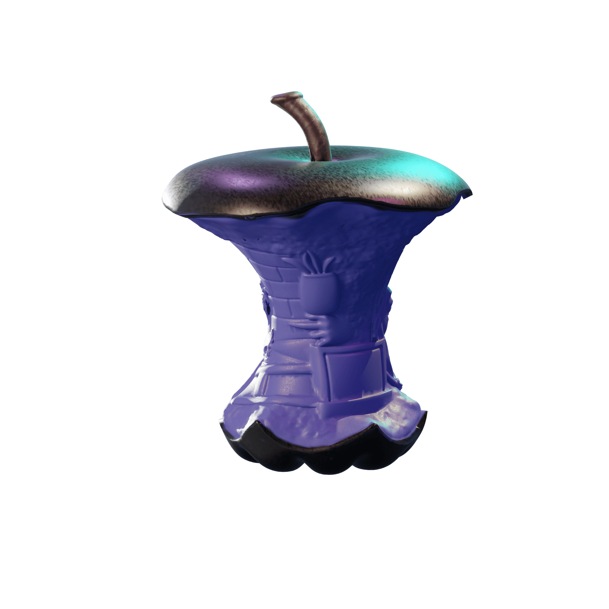 Evil Queen Apple 3d model