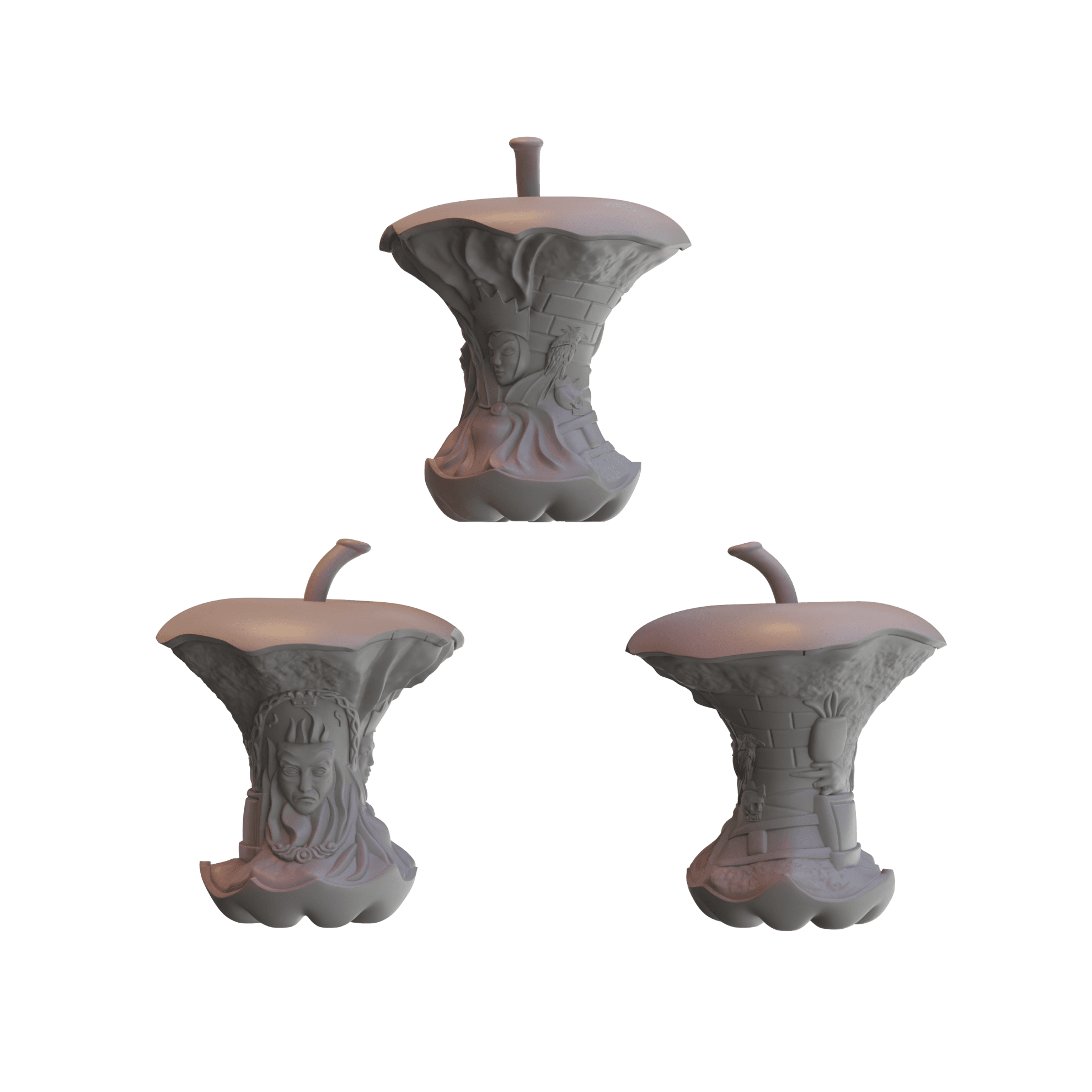 Evil Queen Apple 3d model