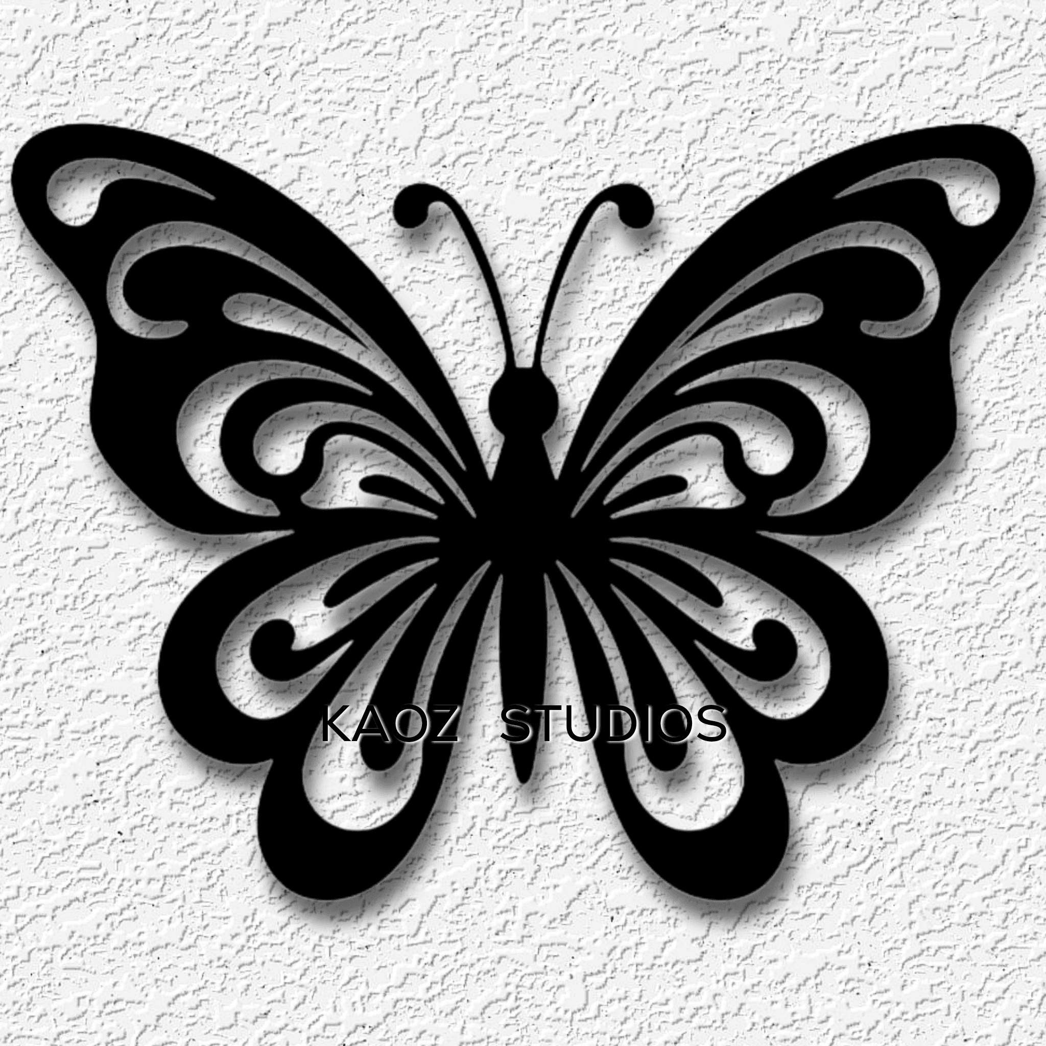 Butterfly wall art insect wall decor garden decoration 3d model