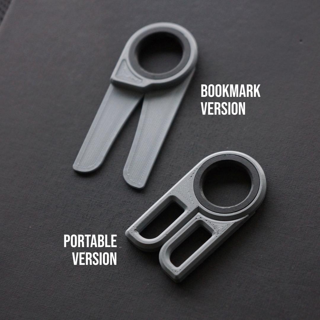 Page Holder - 2 Versions 3d model