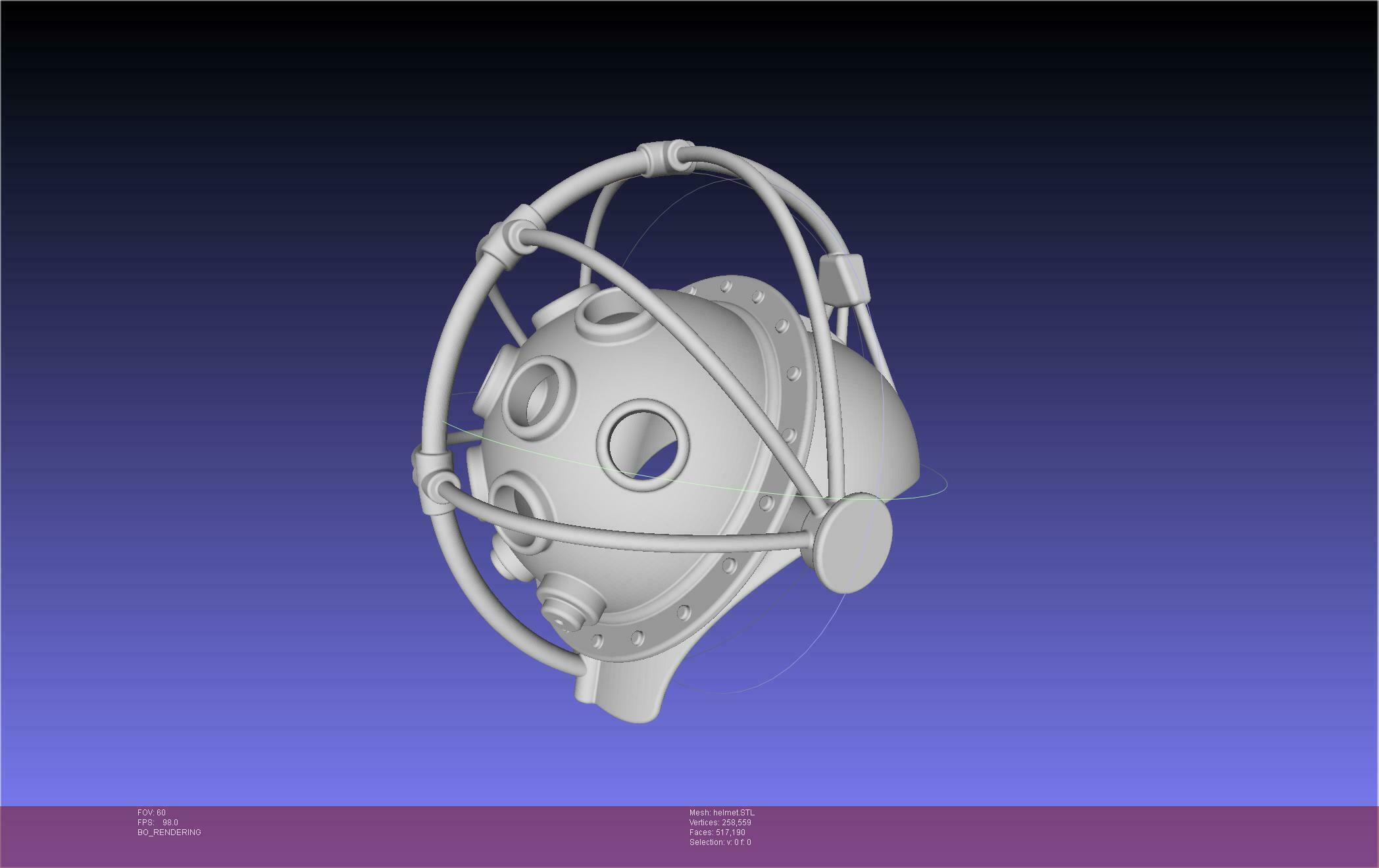 Bioshock Big Daddy Helmet 3d model