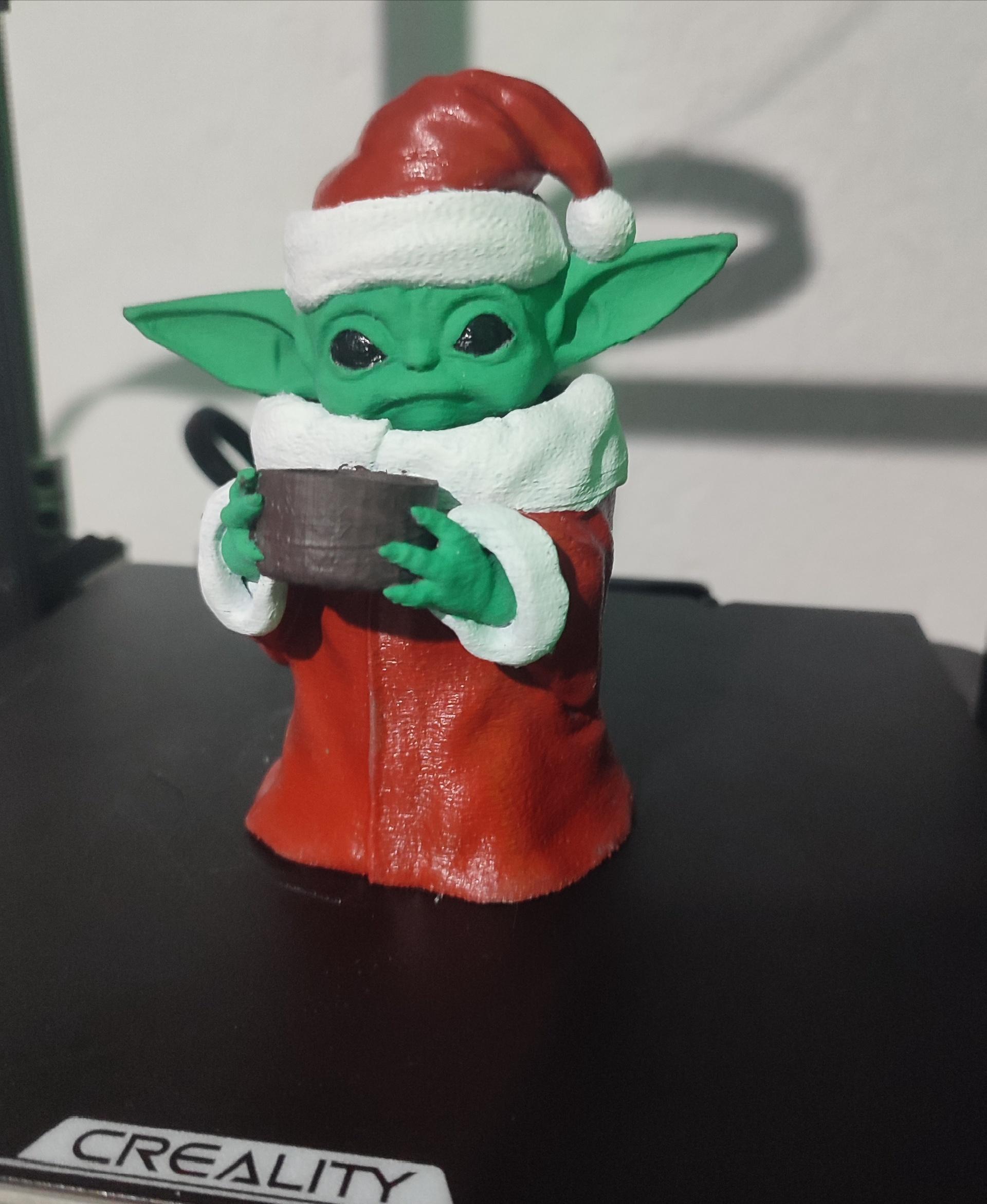 Christmas Grogu (Pre 3d model