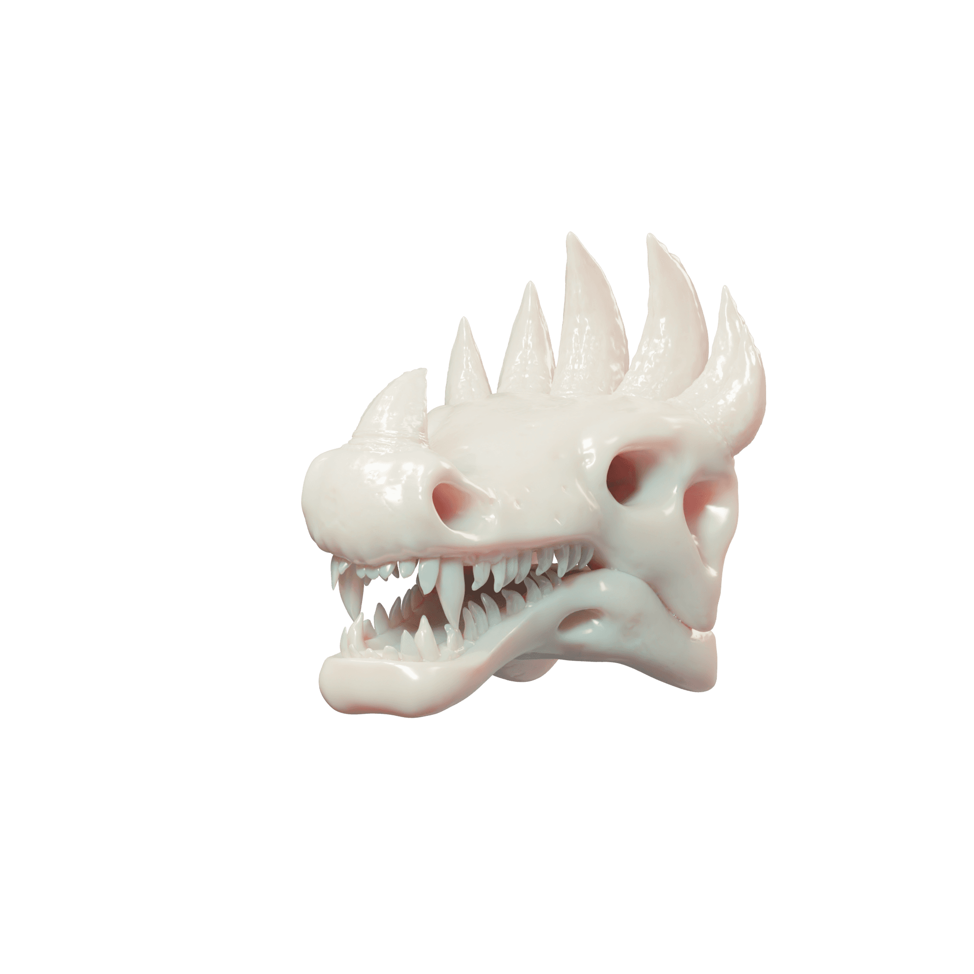 Anguiru Skull 3d model