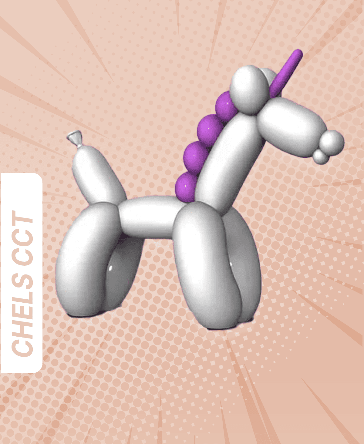 Balloon Unicorn! 3d model
