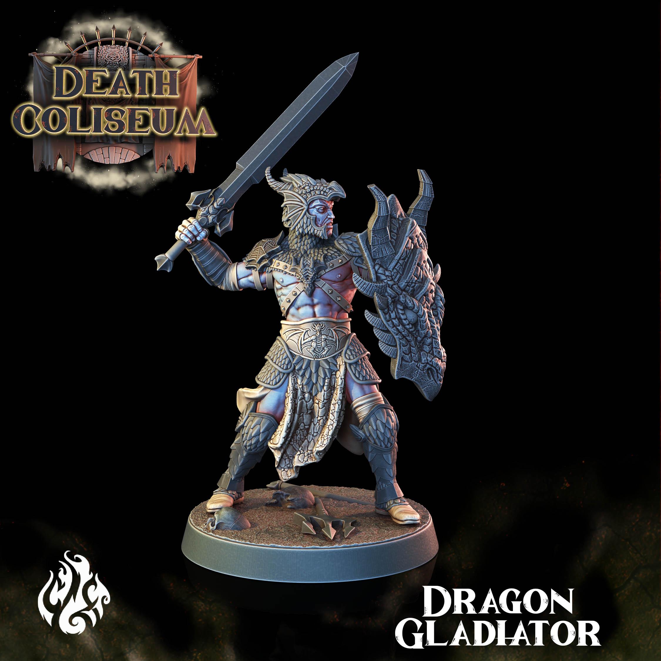 Dragon Gladiator 3d model