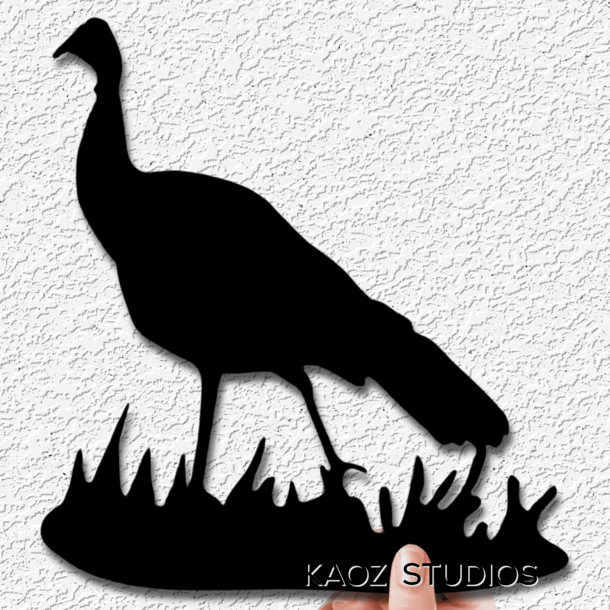 Wild Turkey wall art Hen wall decor wildlife decoration 3d model