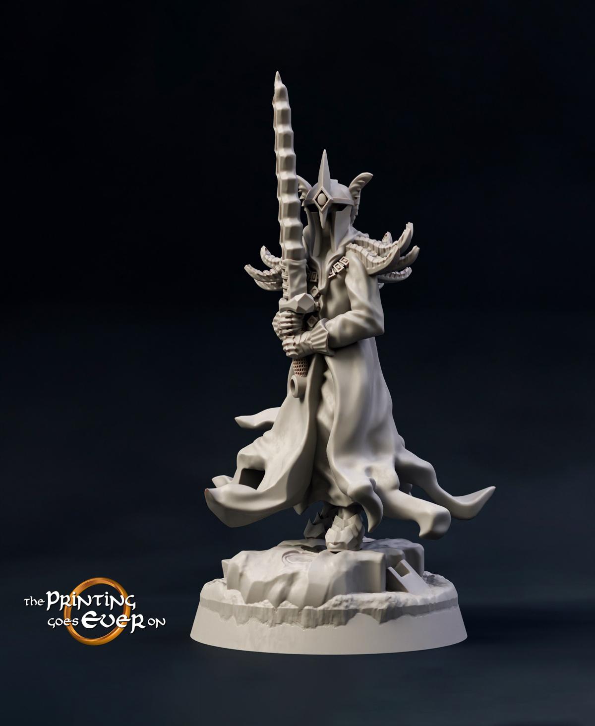 Dark King - On Foot and Mounted 3d model