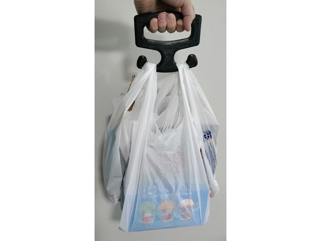 Grocery Bag Handle 3d model