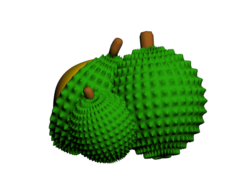 durian.stl 3d model