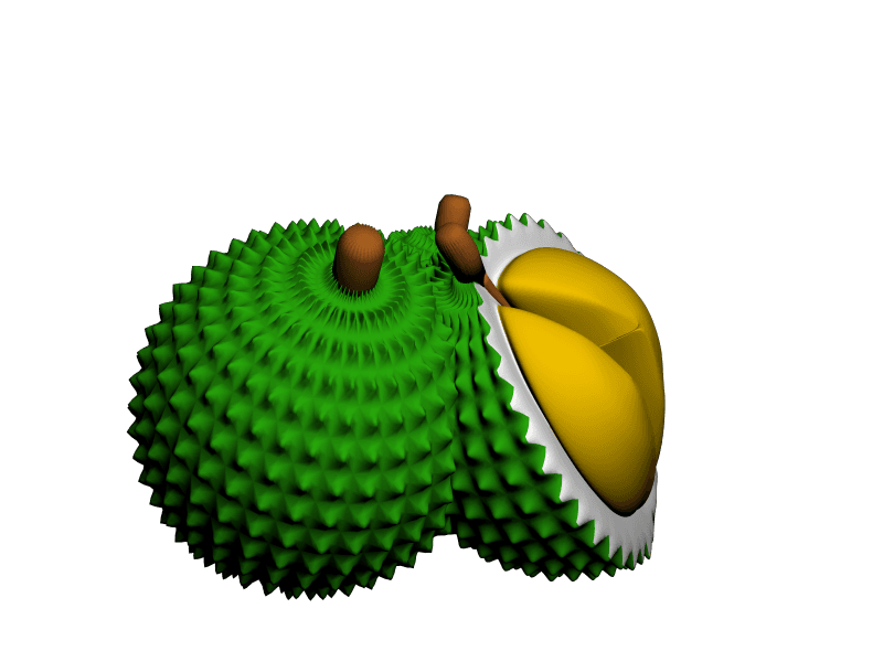 durian.stl 3d model