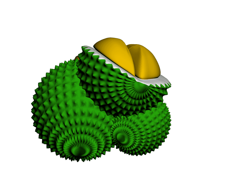 durian.stl 3d model