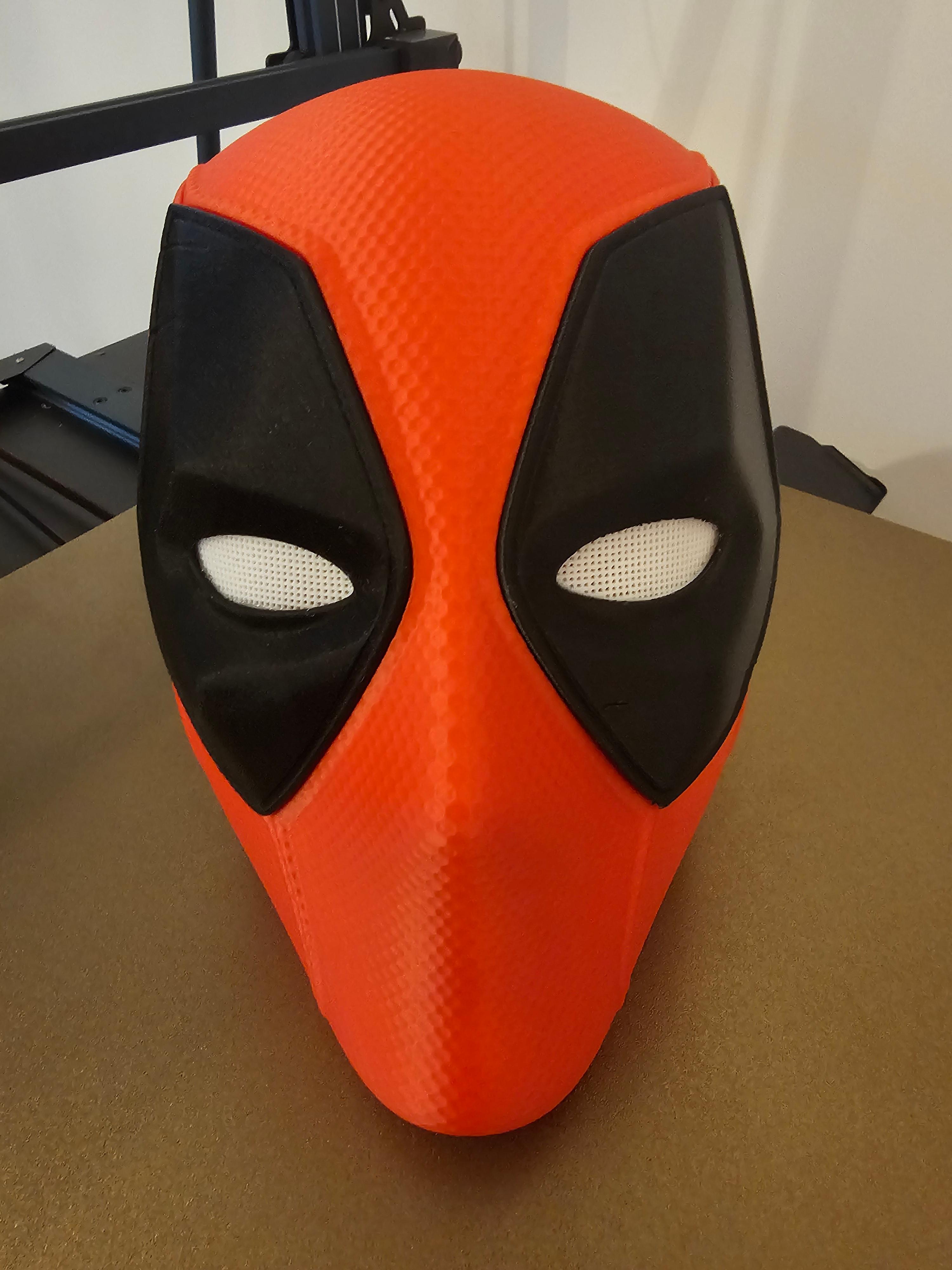 Deadpool 3 Mask 3D Printer File STL 3d model