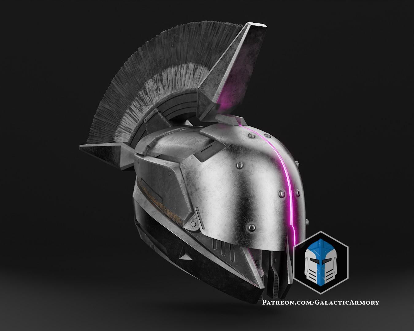 Helm of Saint 14 Helmet - 3D Print Files 3d model