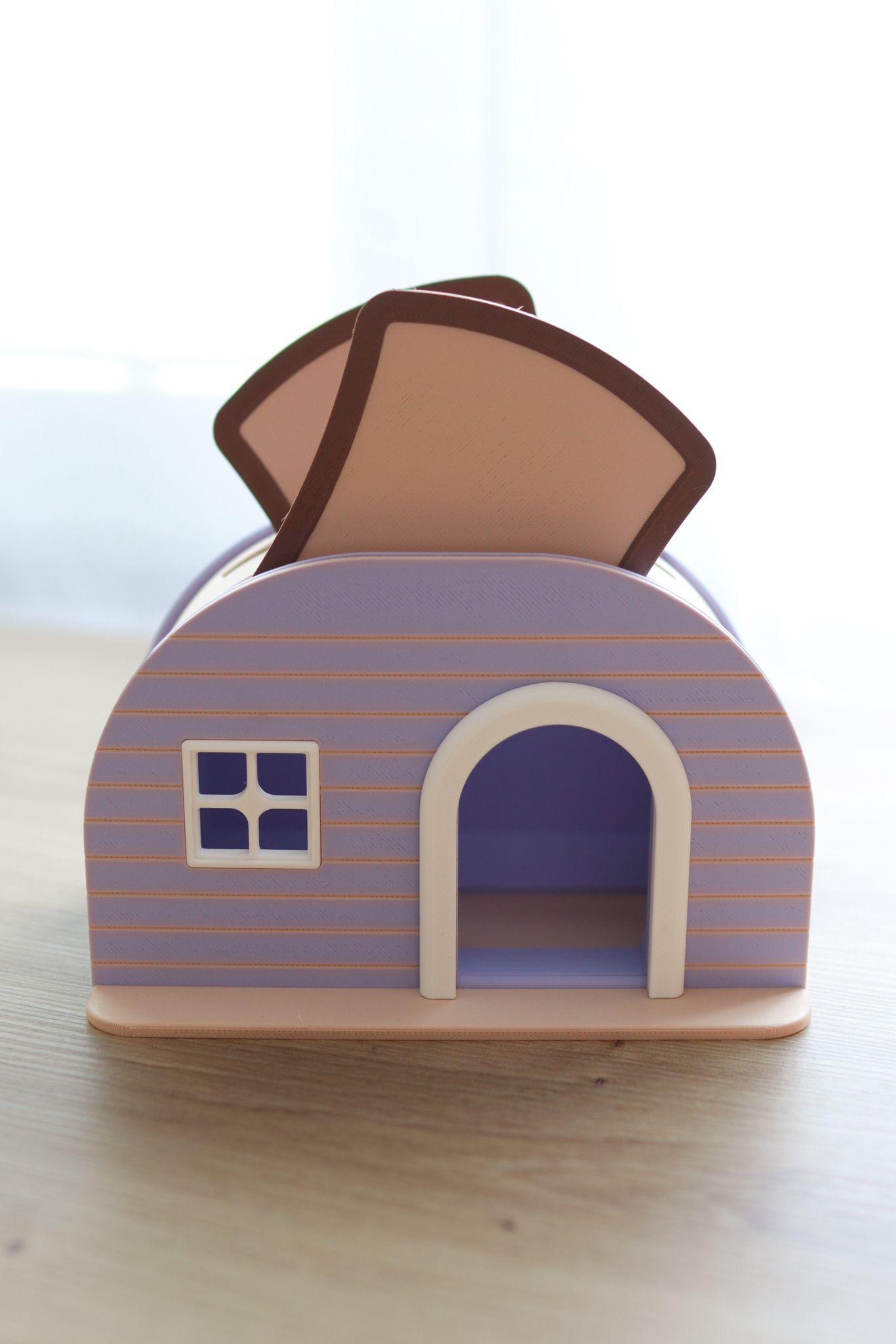Bird house toaster 3d model