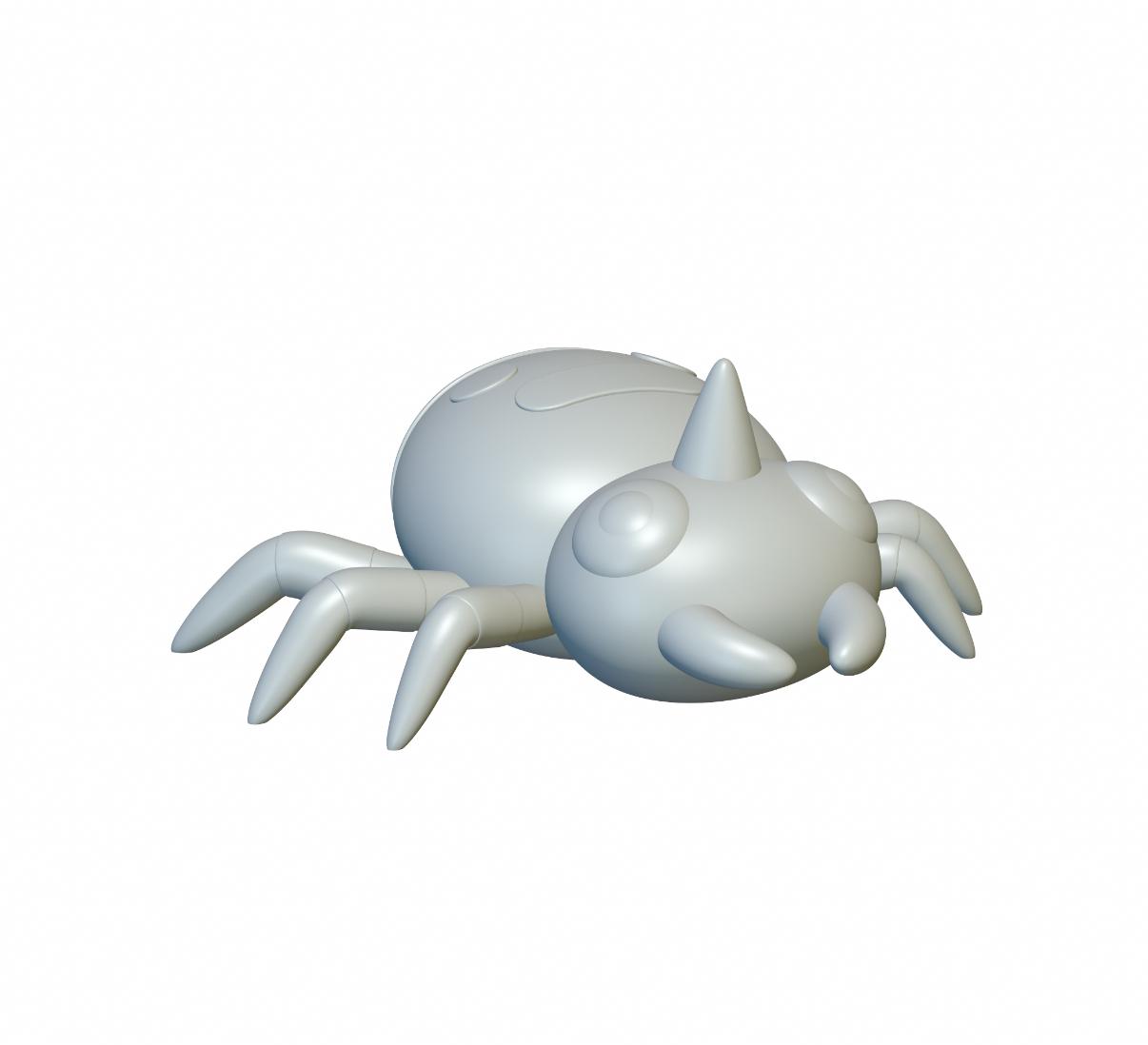 Pokemon Spinarak #167 - Optimized for 3D Printing 3d model