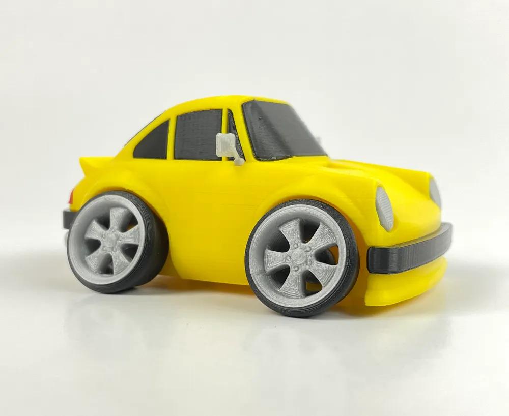 Tooned 911 - Model kit 3d model