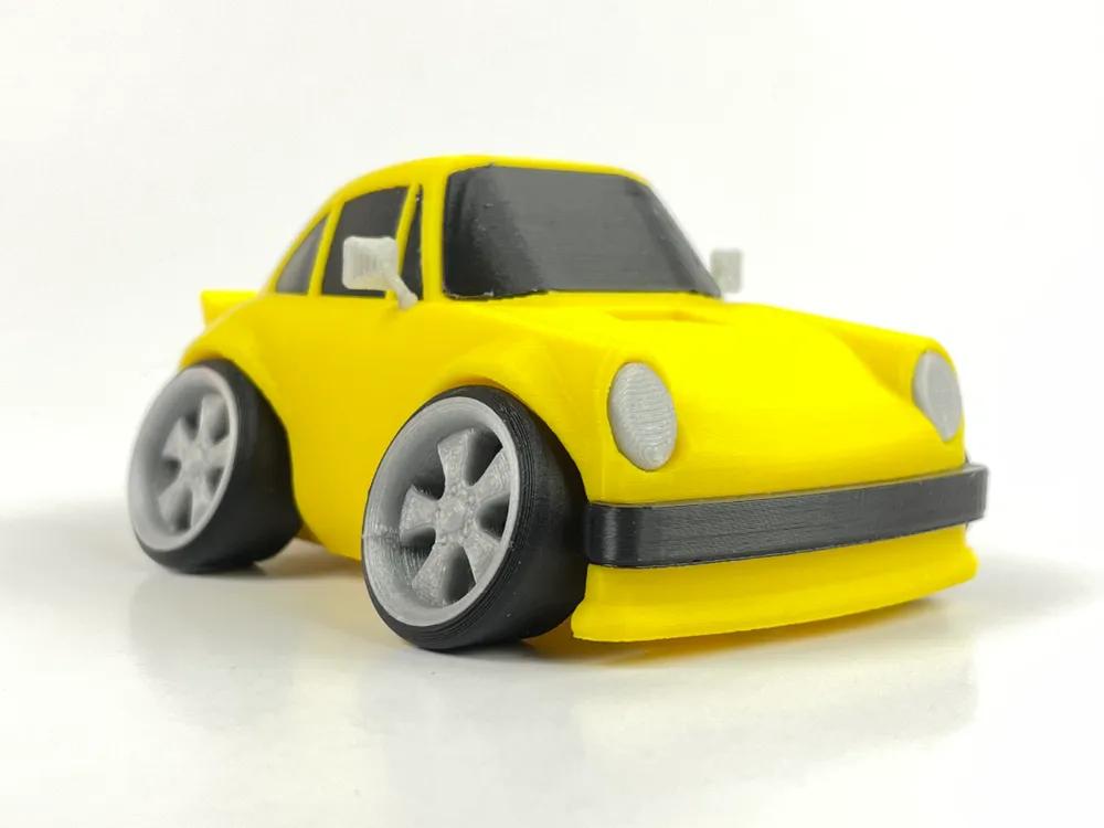 Tooned 911 - Model kit 3d model