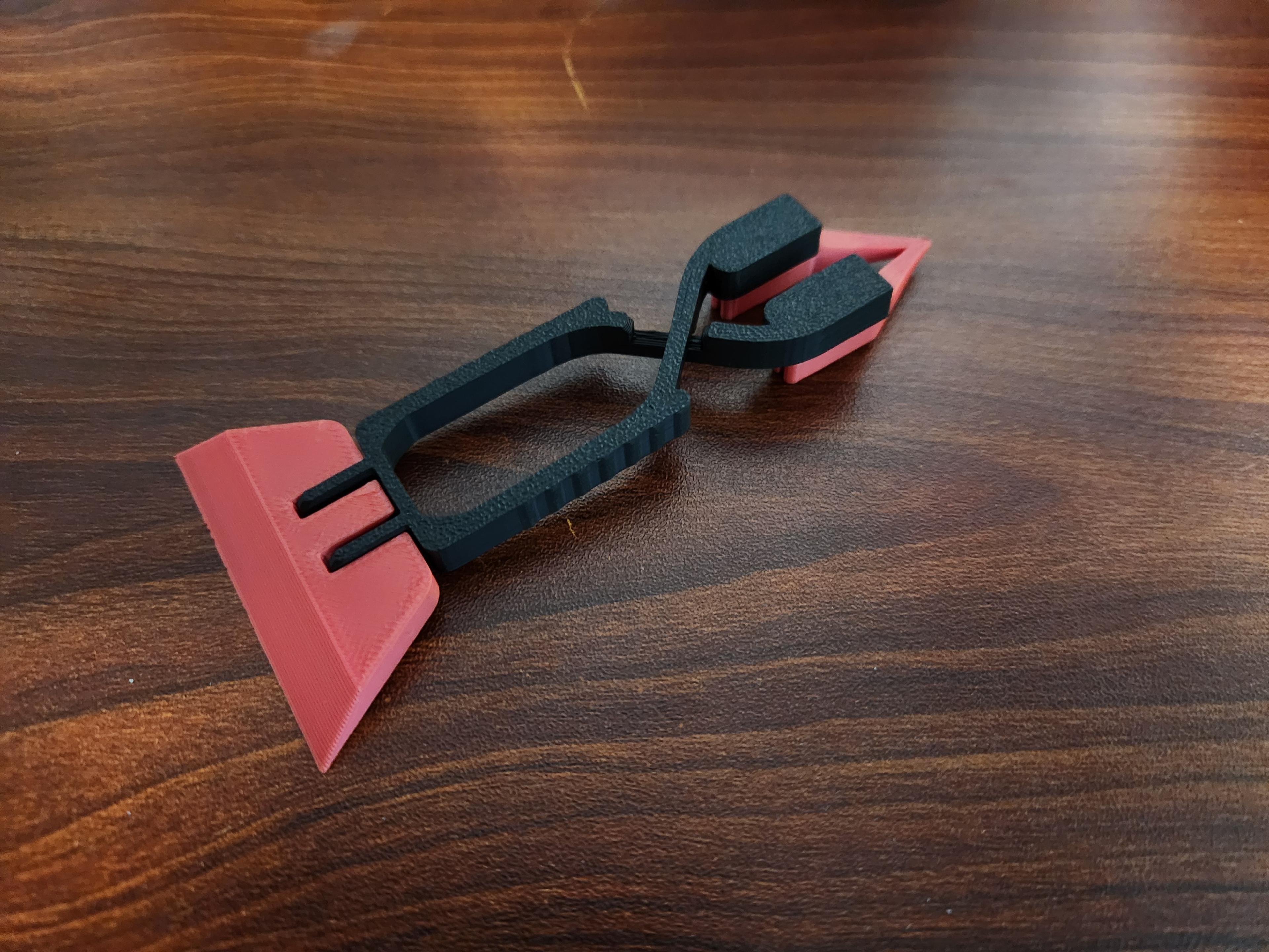  Scraper and Reverse Tweezers Combo 3d model