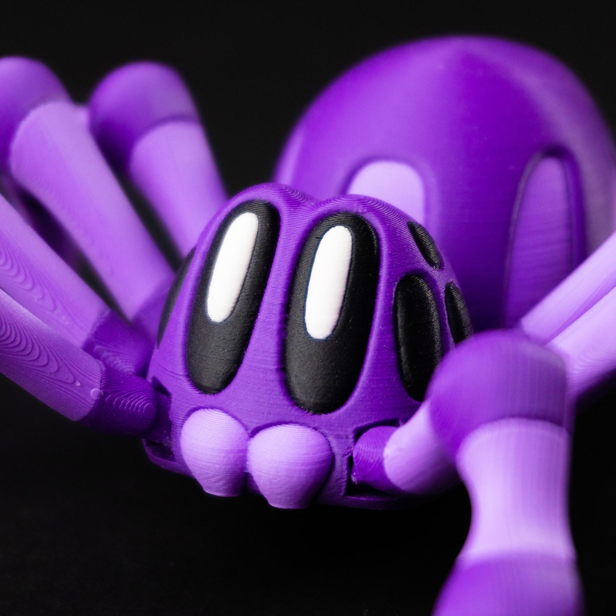 Blob Spider - Magnetic Retractable Flexi Art Toy 3d model