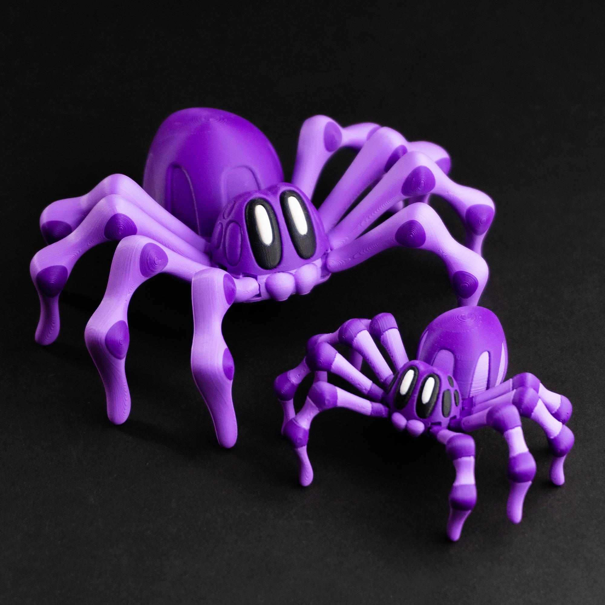 Blob Spider - Magnetic Retractable Flexi Art Toy 3d model