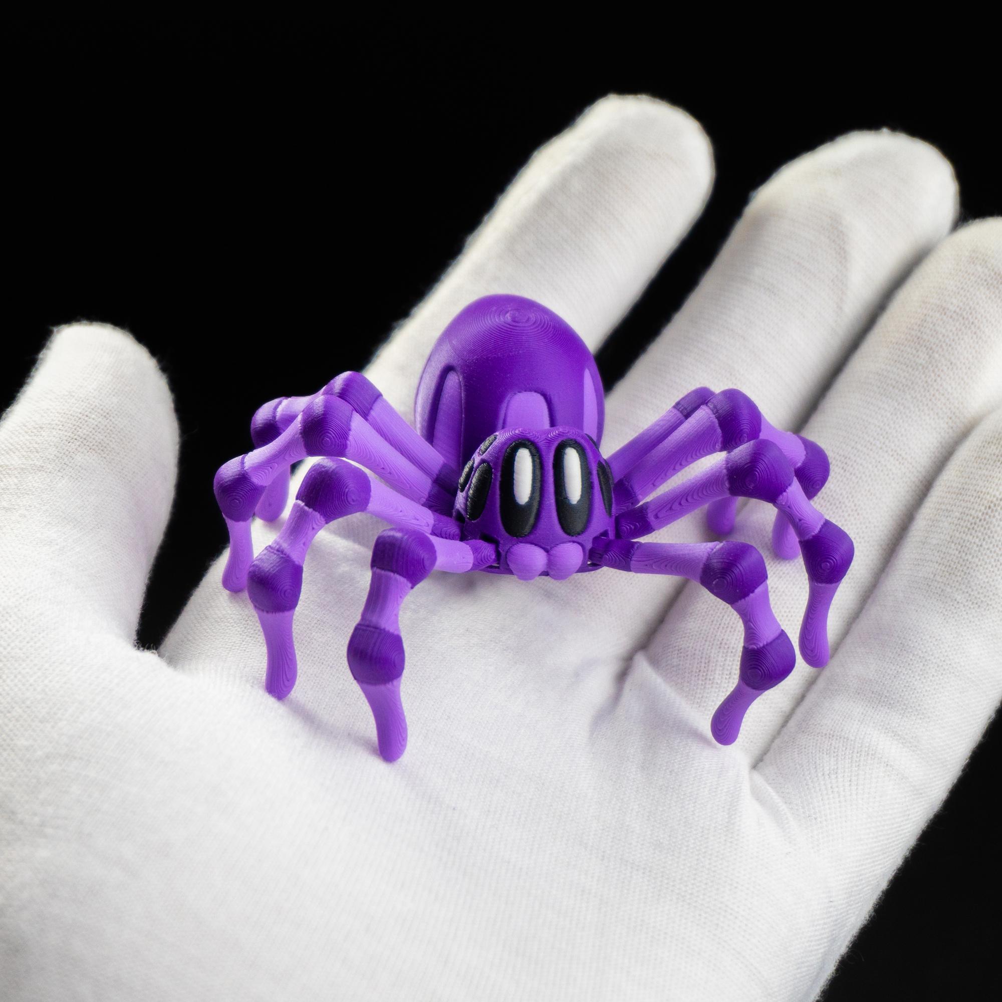 Blob Spider - Magnetic Retractable Flexi Art Toy 3d model