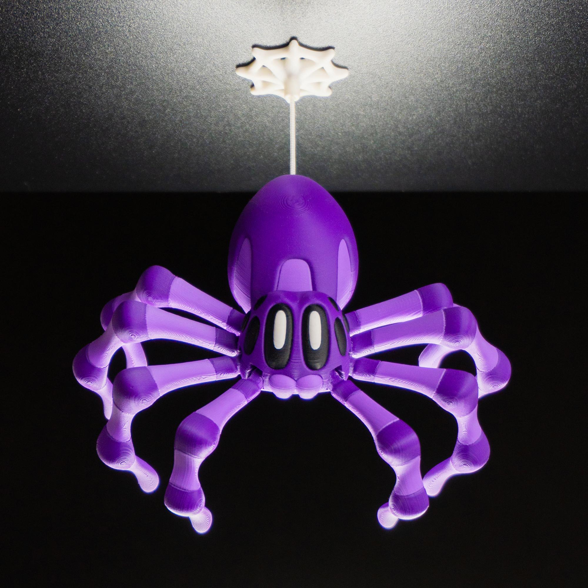 Blob Spider - Magnetic Retractable Flexi Art Toy 3d model