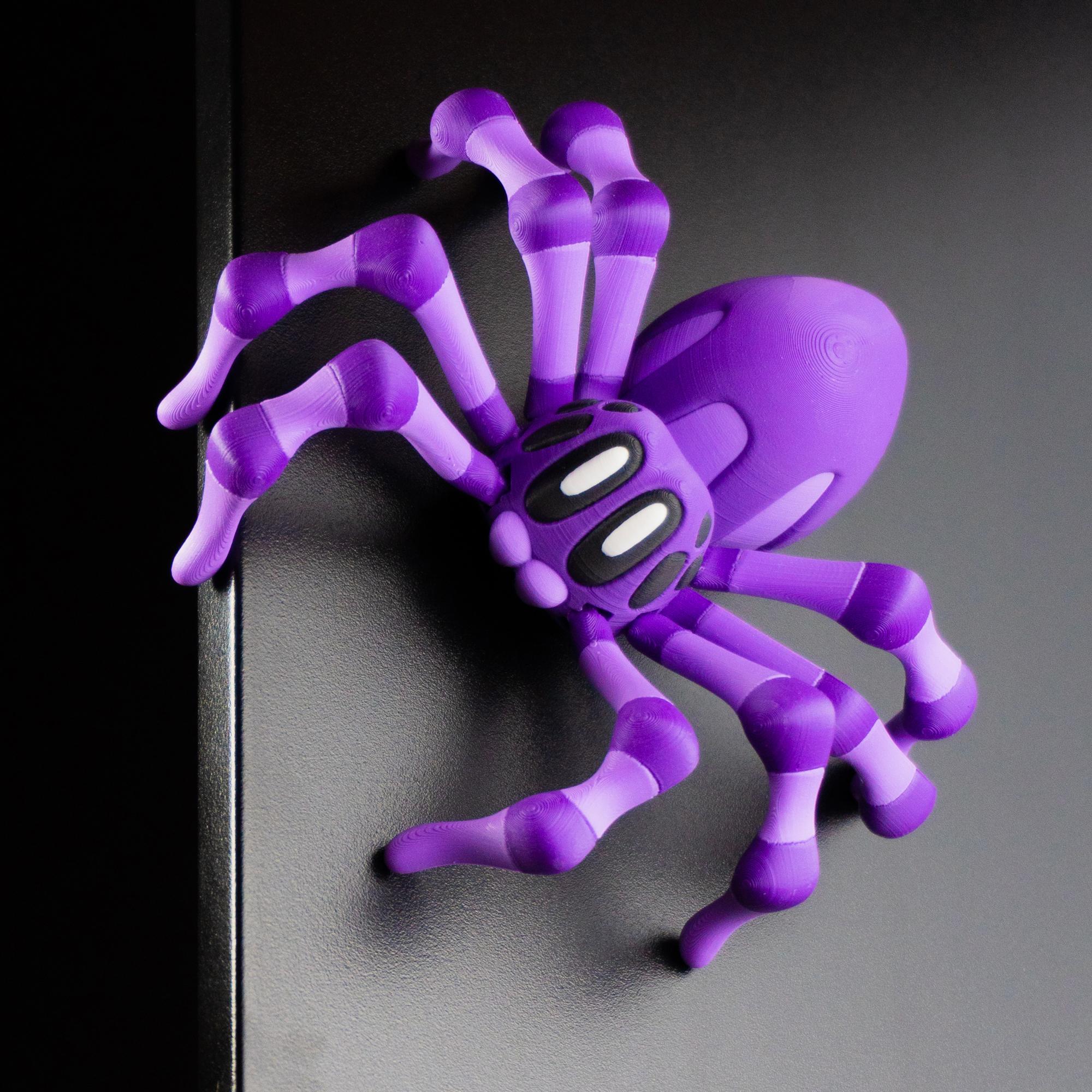 Blob Spider - Magnetic Retractable Flexi Art Toy 3d model