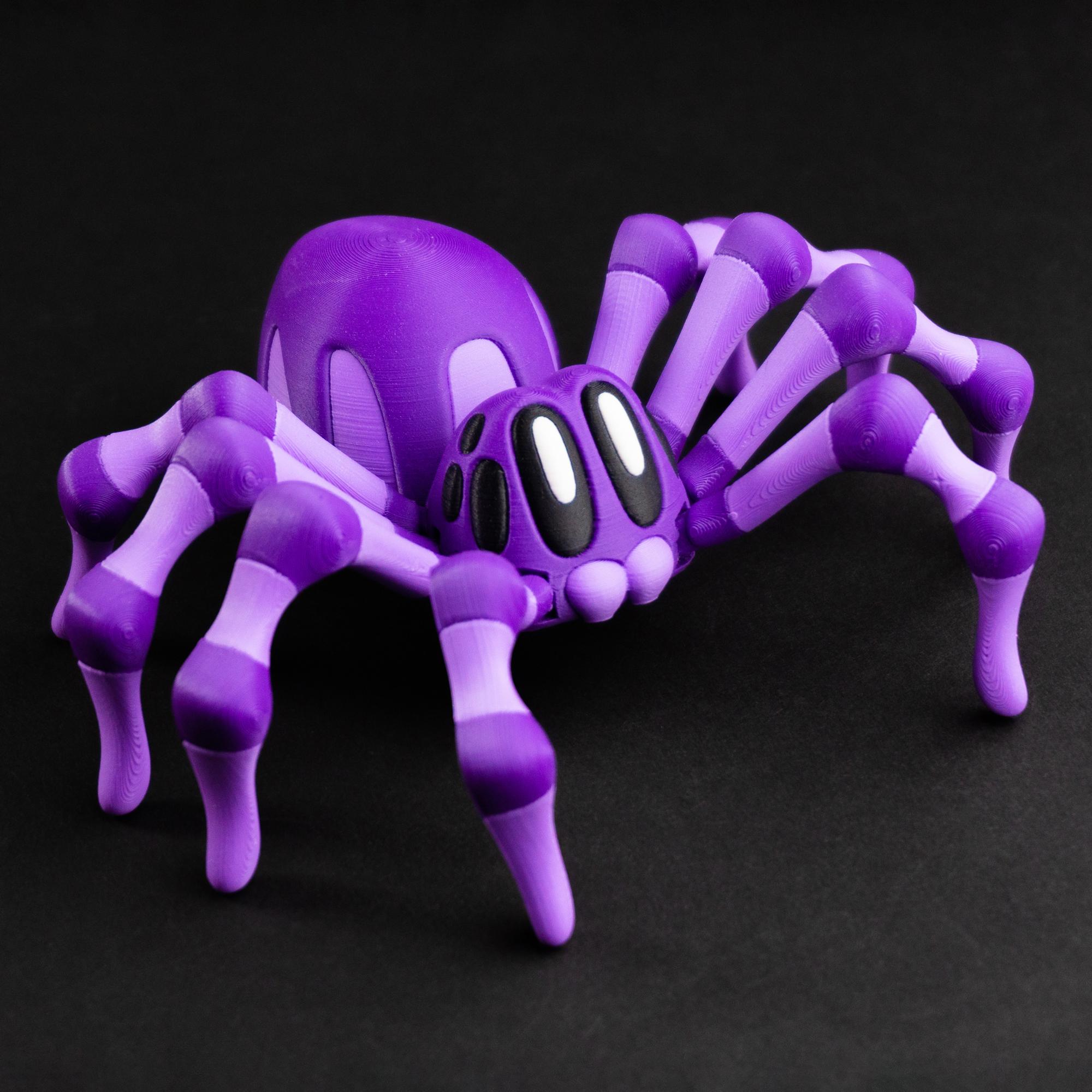 Blob Spider - Magnetic Retractable Flexi Art Toy 3d model