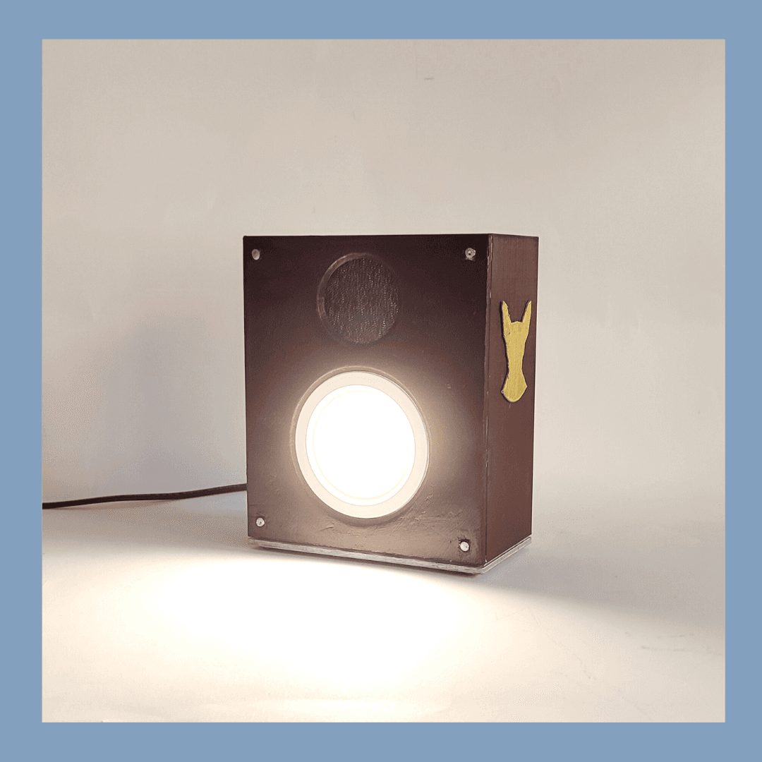 Speaker Lamp #Junetunes 3d model