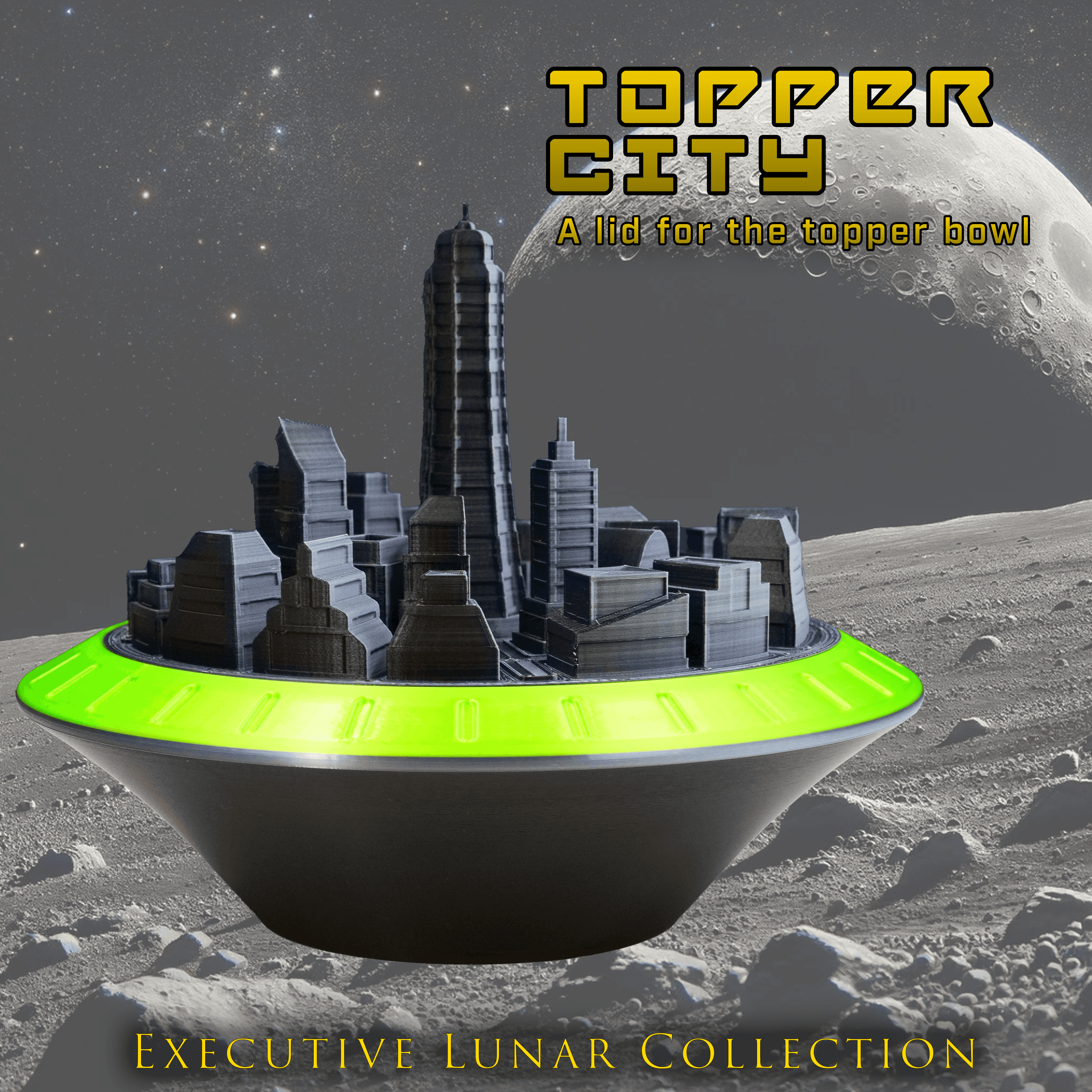 Topper City  3d model