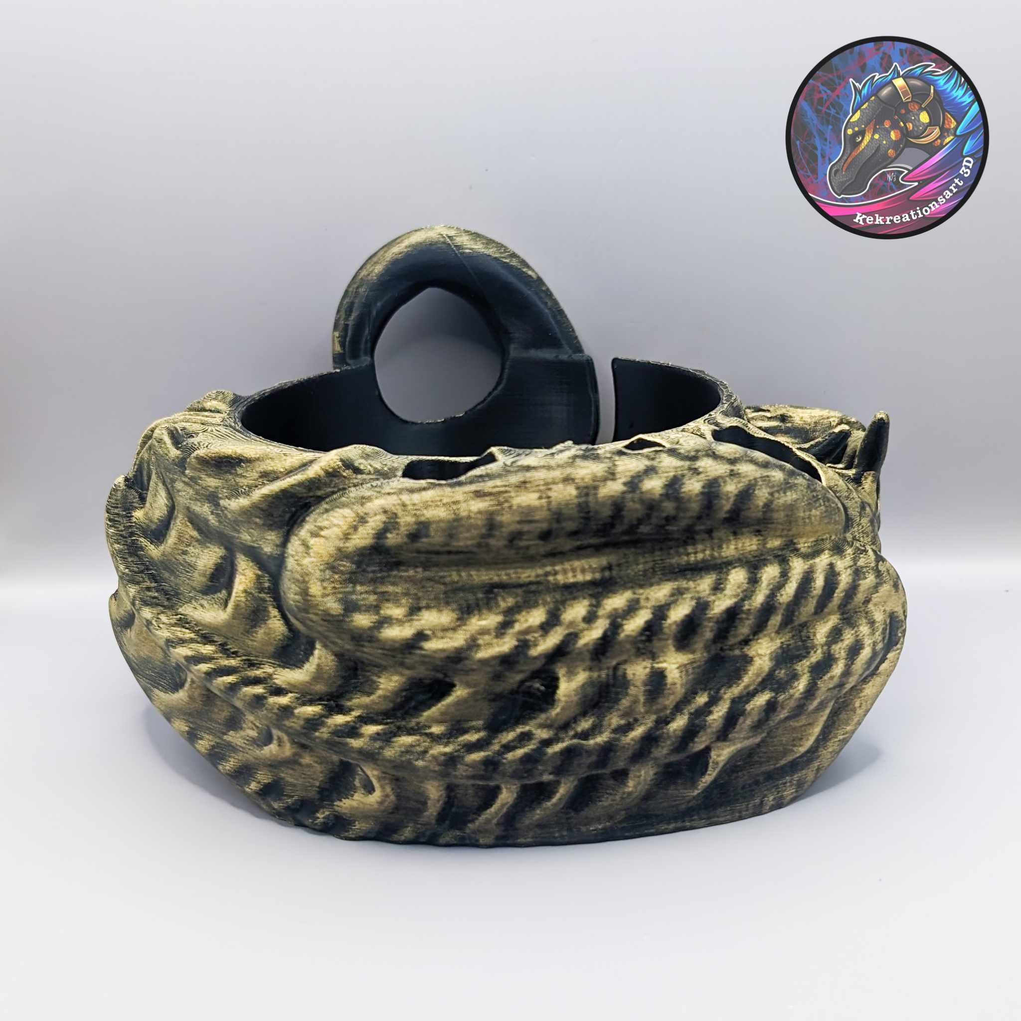 Dragon Planter Yarn Bowl Version 3d model