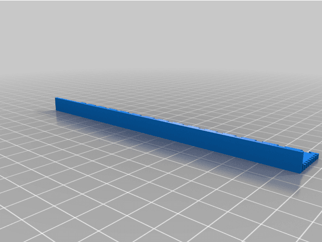 Fishing Rig Holder (simple and fast) 3d model