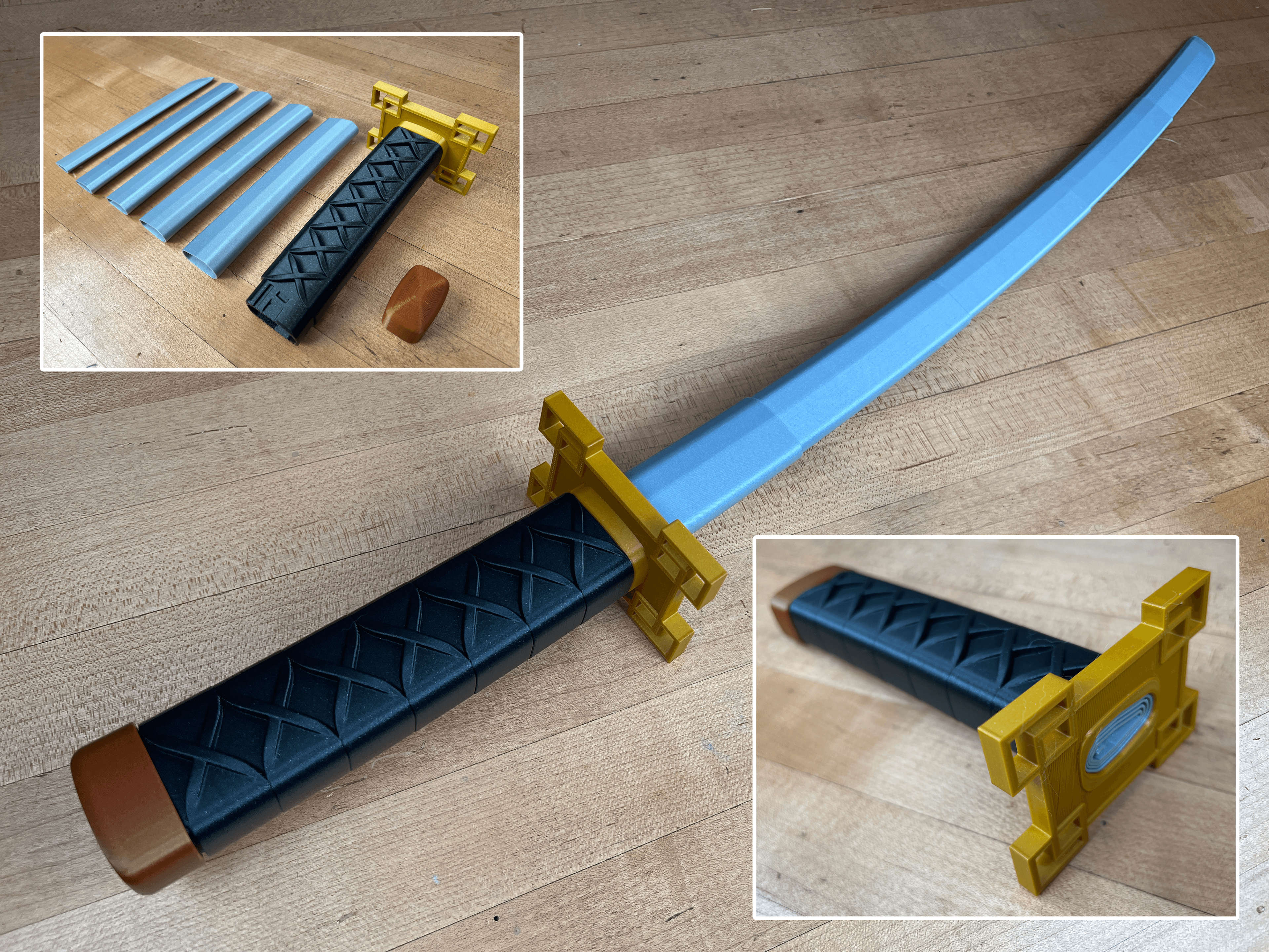 Muichiro's Collapsing Sword 3d model