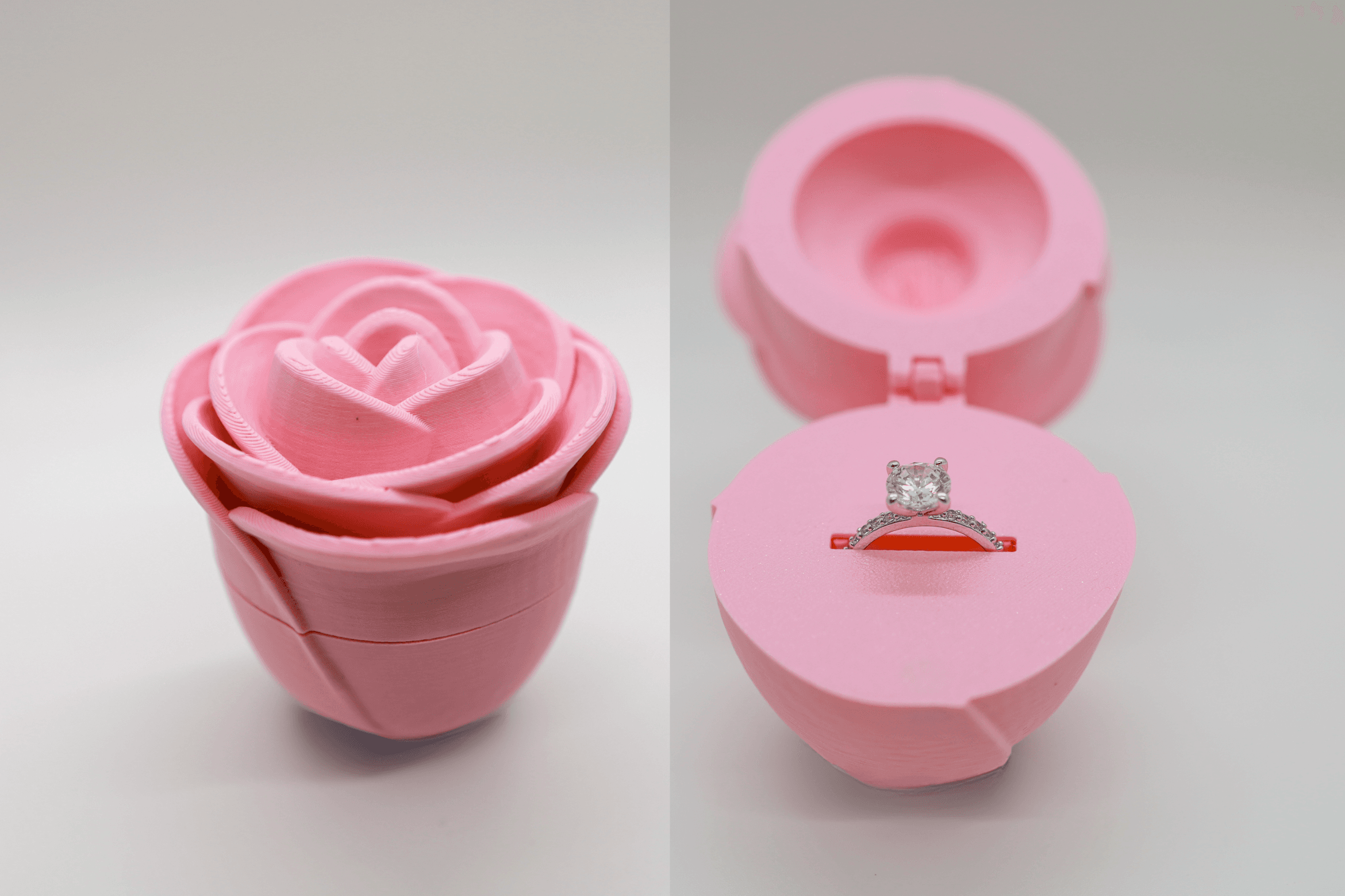 Rose Ring Box  3d model