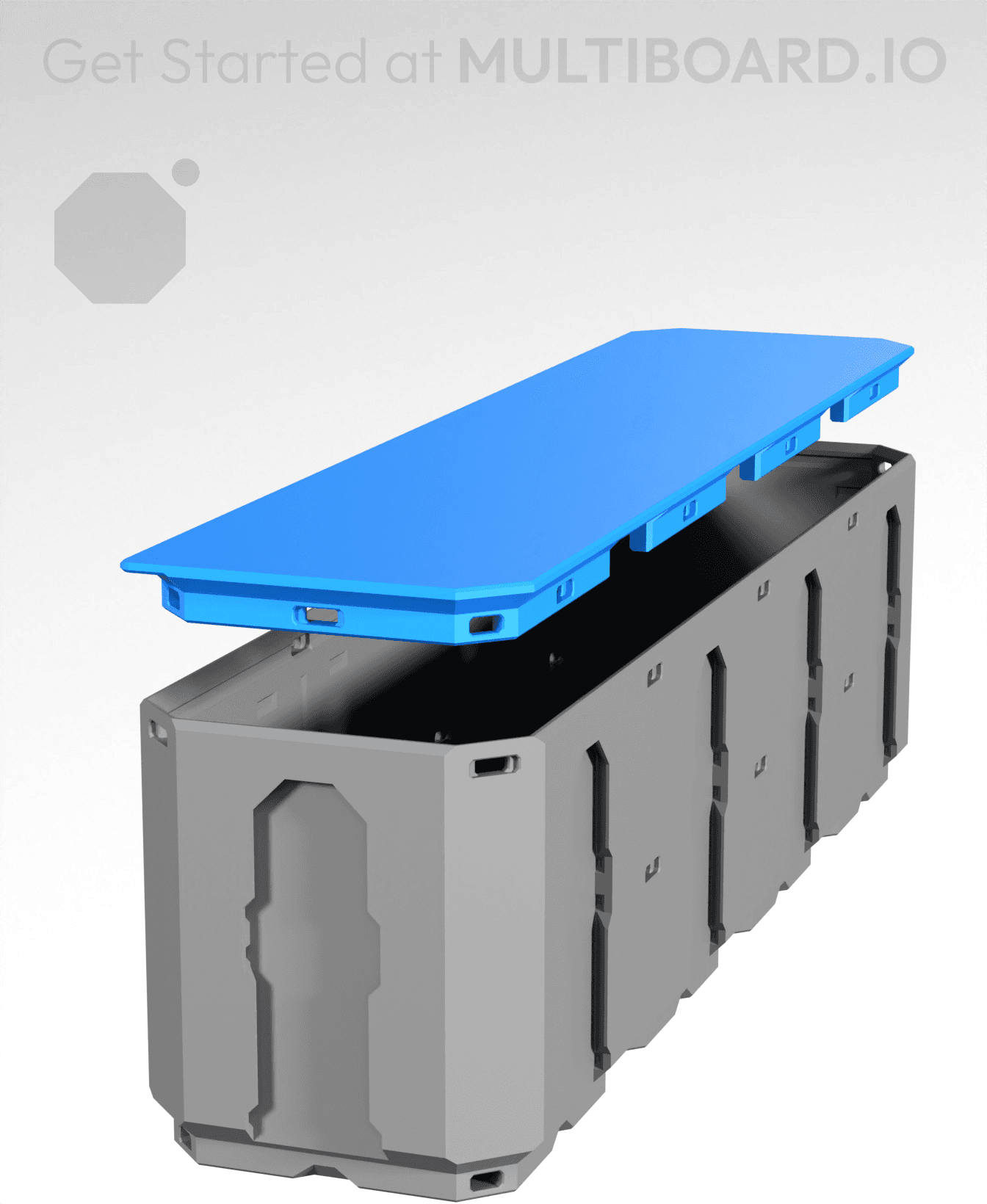 4x1 - Universal Drop-In Lid 3d model