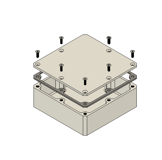 Rugged Box 100x100x30.stl 3d model