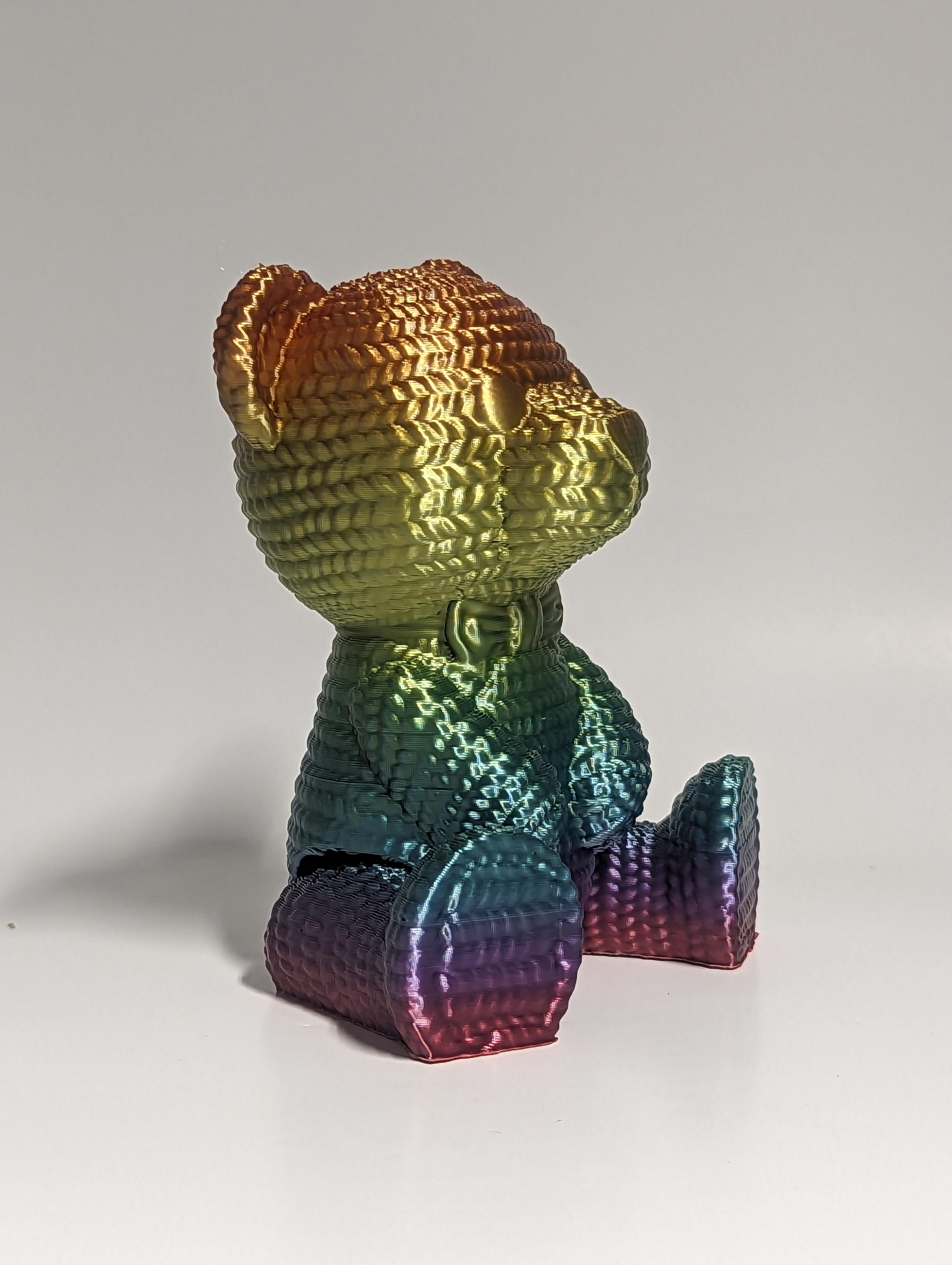 Crochet Teddy Bear 3d model