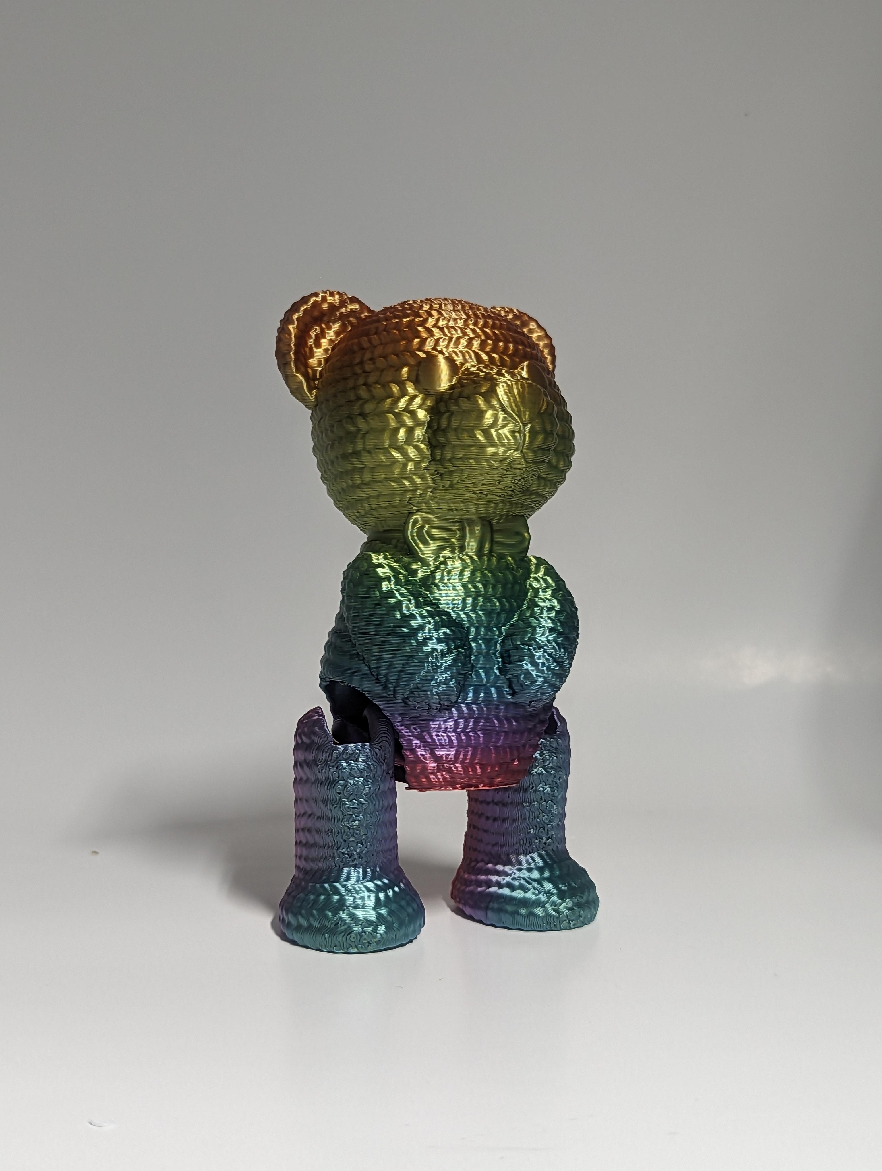 Crochet Teddy Bear 3d model