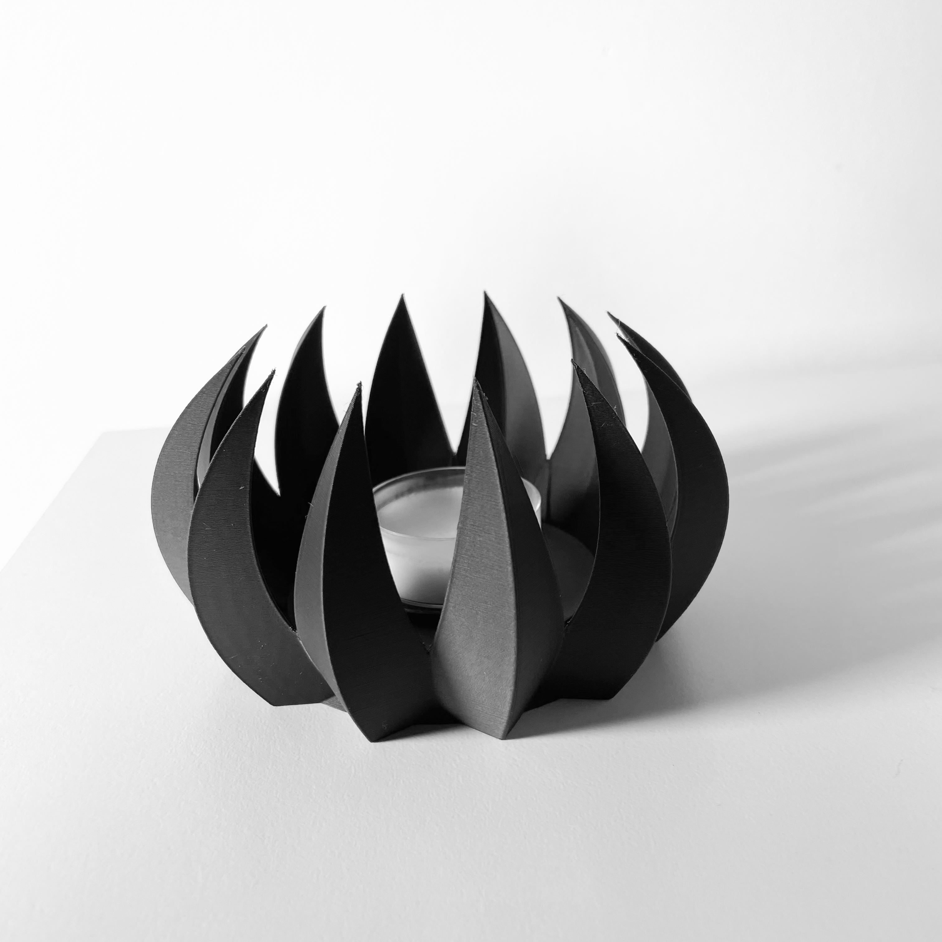 The Yaro Tealight Candle Holder | Modern Home Decor 3d model